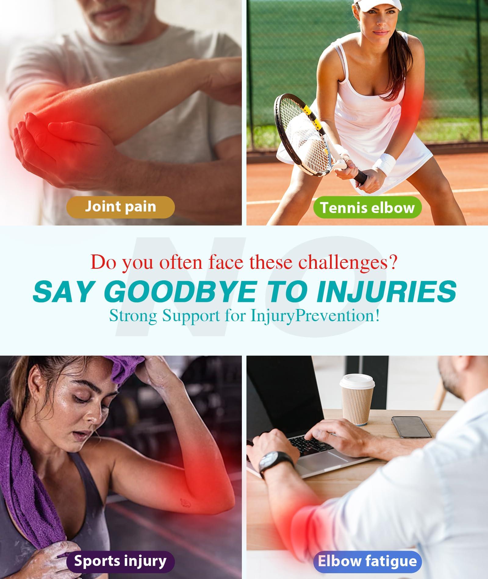 Oyakin Elbow Brace for Cubital Tunnel, Ulnar Nerve Entrapment brace, Adjustable Elbow Splint for Sleeping, Tendonitis, Tennis Elbow, Comfortable Stabilizer Support for Women and Men Fit Most - Image 2