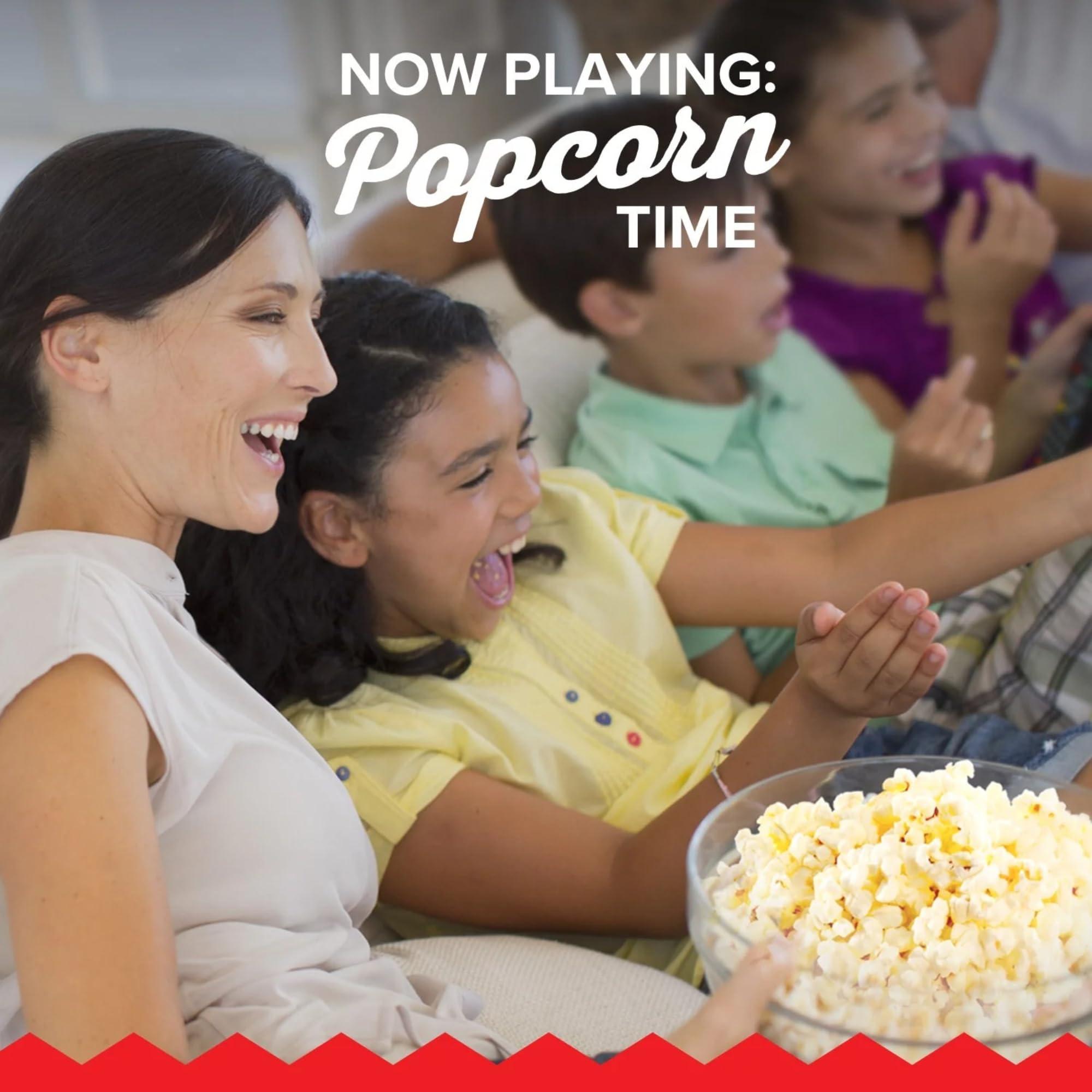 Orville Redenbacher's Movie Theater Butter Microwave Popcorn, Mini Bags, 1.5 oz, 12 Count - Gluten-Free, No Artificial Flavors + Create Sticker - Image 4