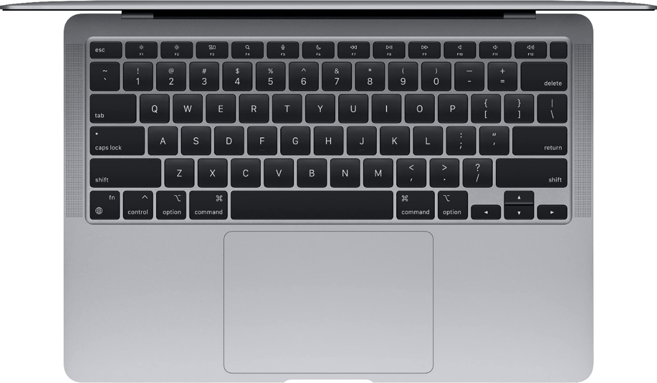 Apple MacBook Air 2020 13.3-inch (Apple M1 Chip, 8GB RAM, 128GB SSD Storage) - Space Gray (Renewed) - Image 2