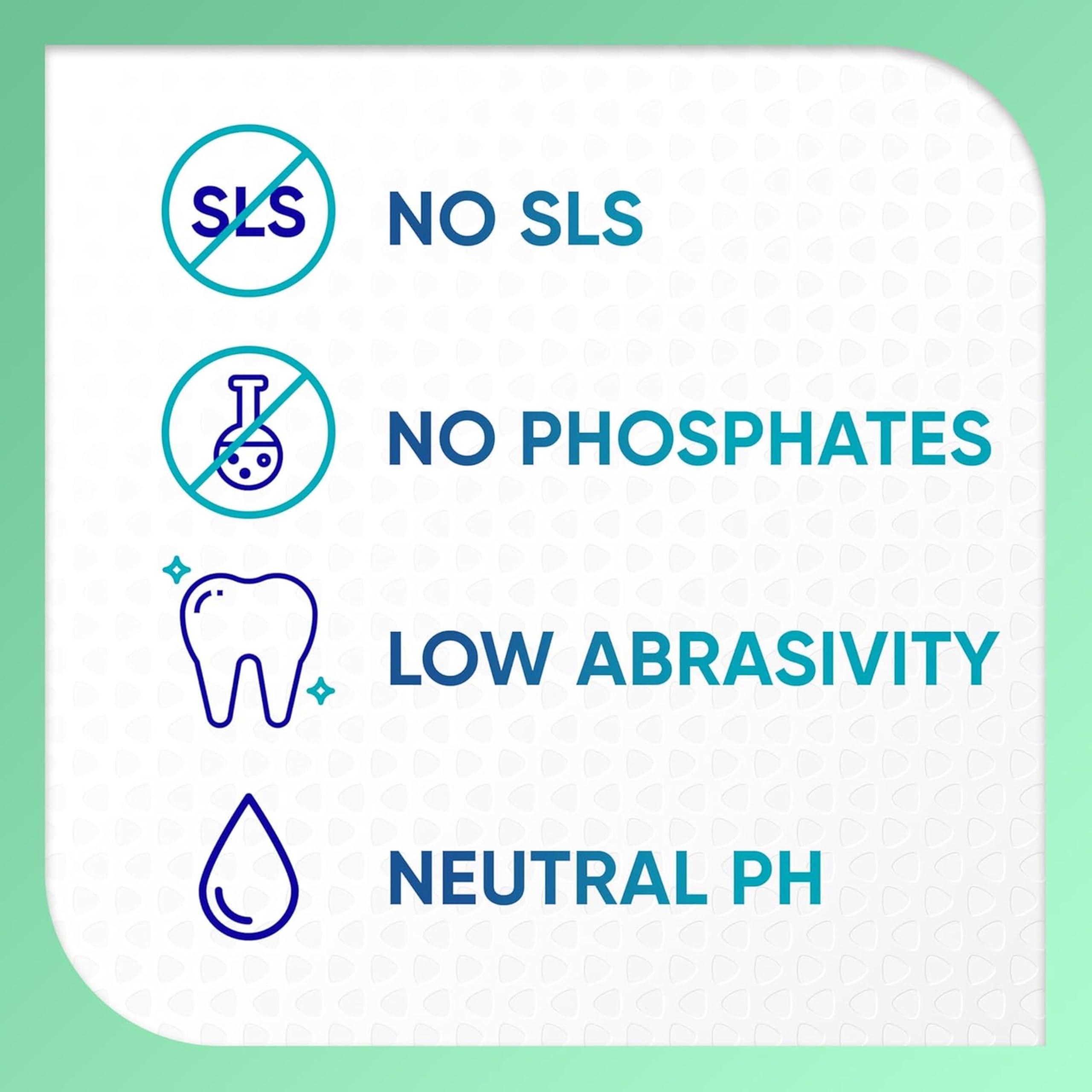 Sensodyne Pronamel Daily Protection Enamel Toothpaste for Sensitive Teeth, Mint Essence - 4 oz (Pack of 3) - Image 6