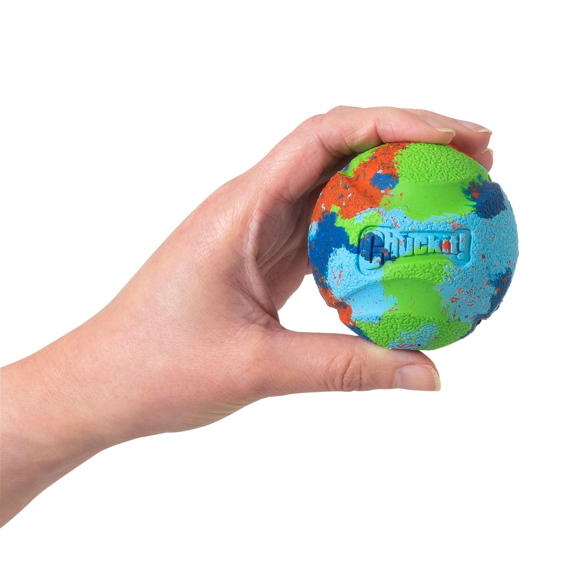 Chuckit! Limited Edition EcoFetch Ball Dog Toy, Medium (2.5 Inch Diameter) Pack of 3, for Breeds 20-60 lbs - Image 4
