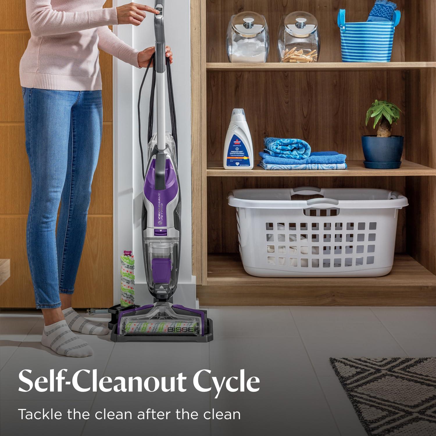 BISSELL Crosswave Pet Pro All in One Wet Dry Vacuum Cleaner and Mop for Hard Floors and Area Rugs, Purple, 2306A - Image 2