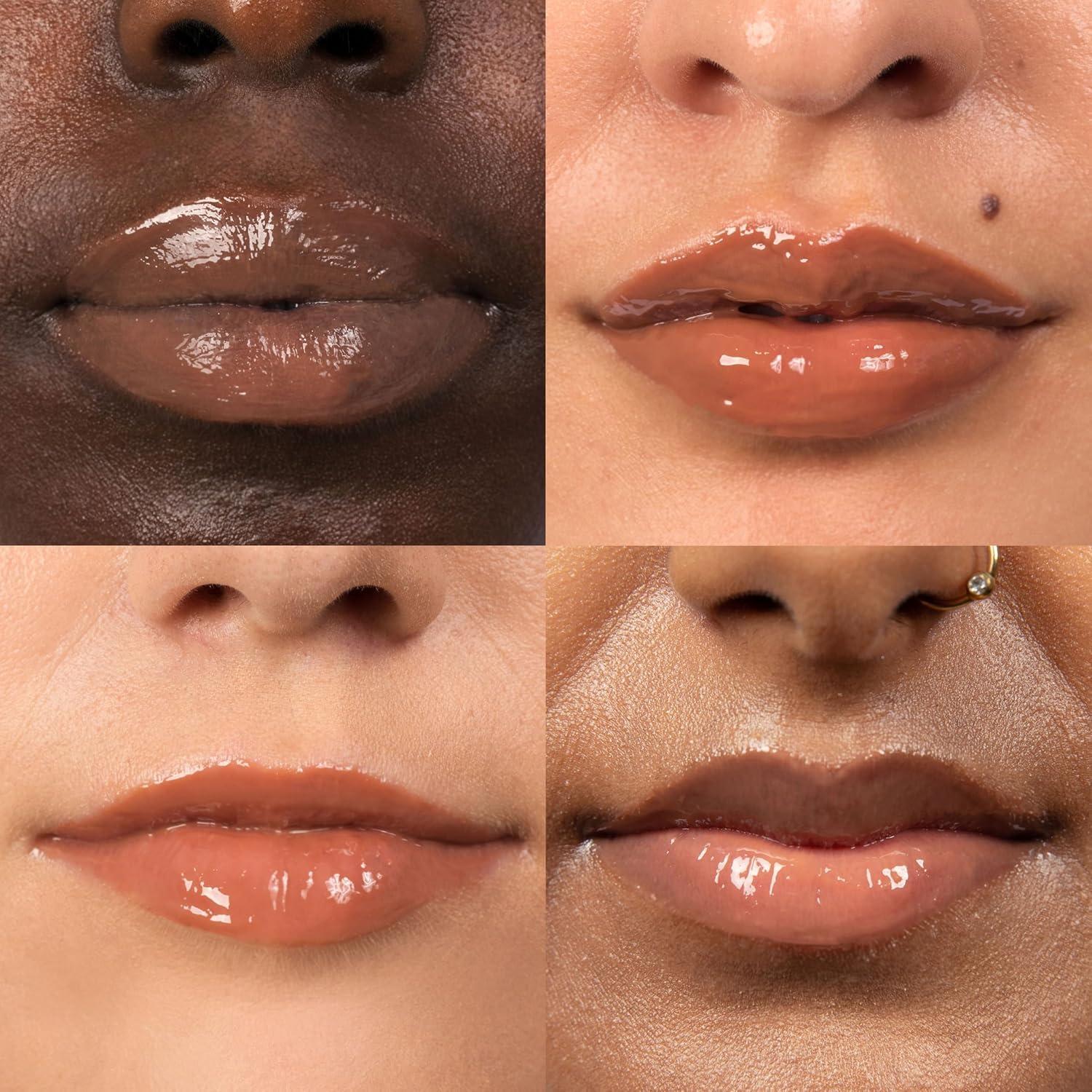 ESW Beauty Vanilla Almond Butter Lip Treatment - Light Caramel Brown Tint with Shea Butter, Vitamin E, Vanilla & Almond for Enhanced Protection & Skin Barrier Support - Image 2