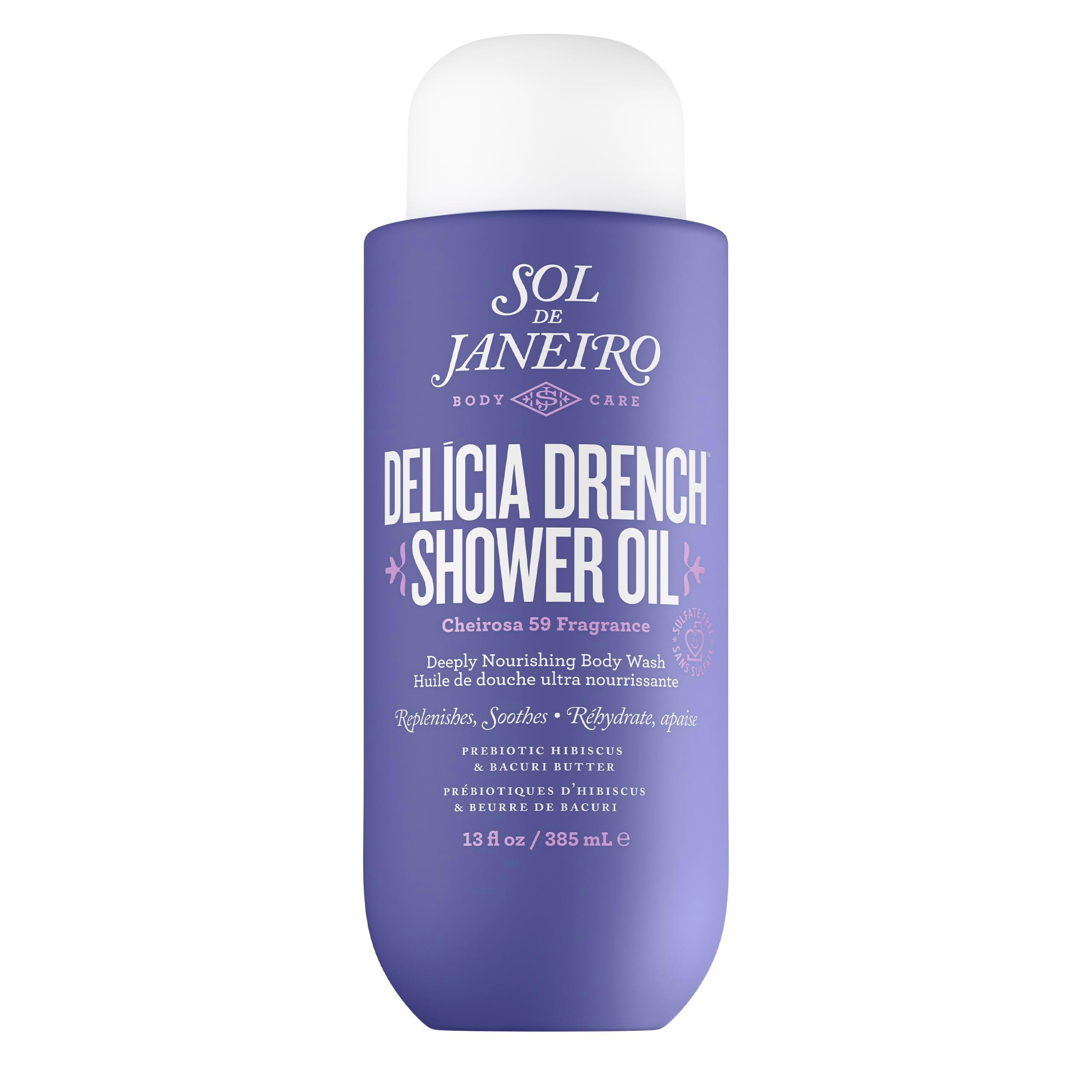 Sol de Janeiro Delicia Drench Shower Oil Moisturizing Cleansing Oil