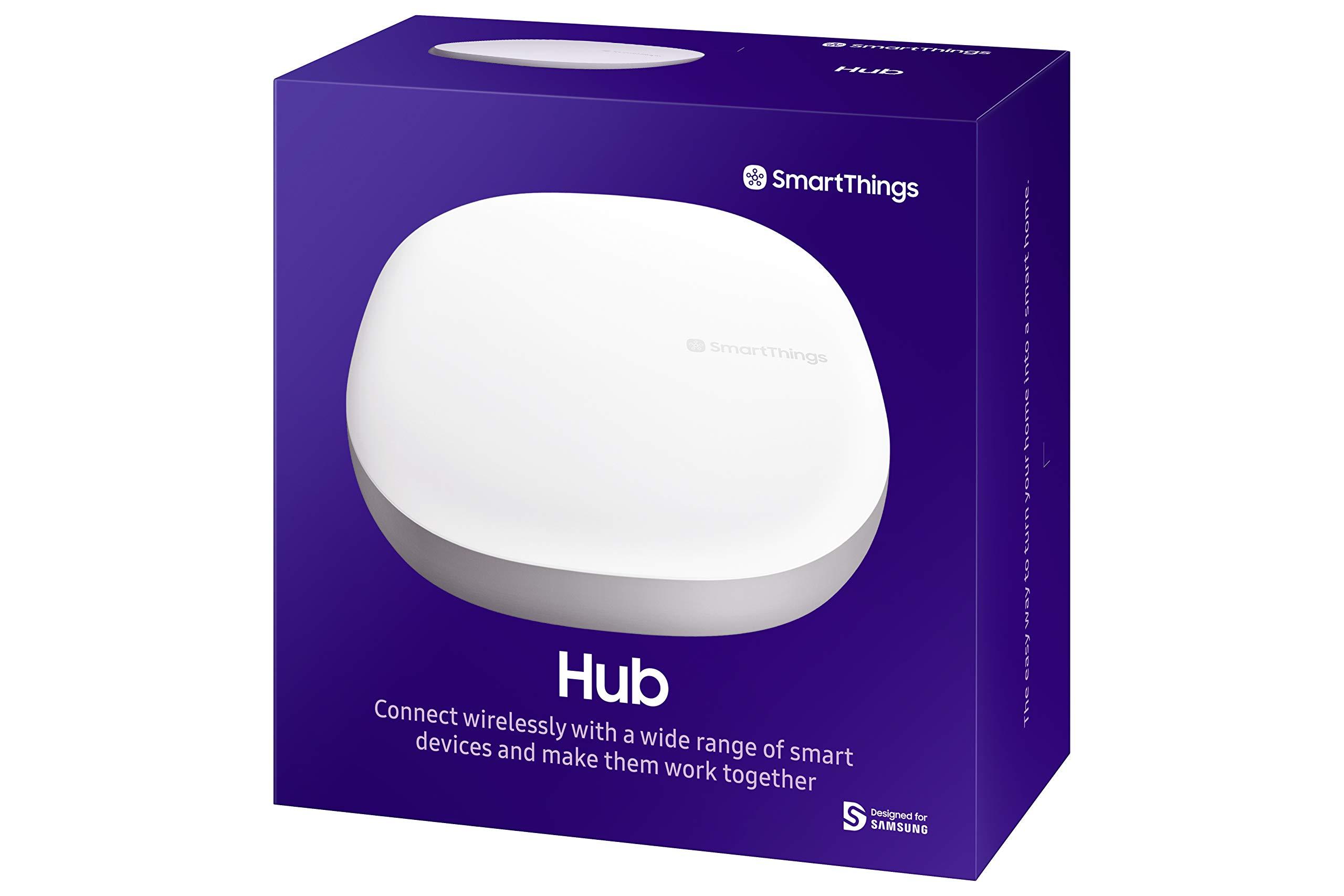 SmartThings Hub 3rd Generation [GP-U999SJVLGDA] Smart Home Automation Hub Home Monitoring Smart Devices - Alexa Google Home Compatible - Zigbee, Z-Wave, Cloud to Cloud Protocols – White - Image 8