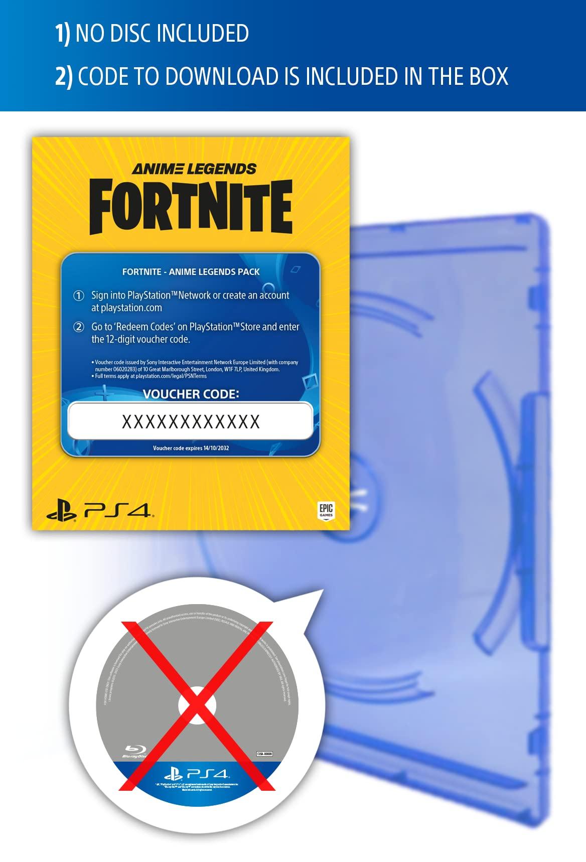 Fortnite - Anime Legends (Game Download Code in Box) - PS4 - Image 2