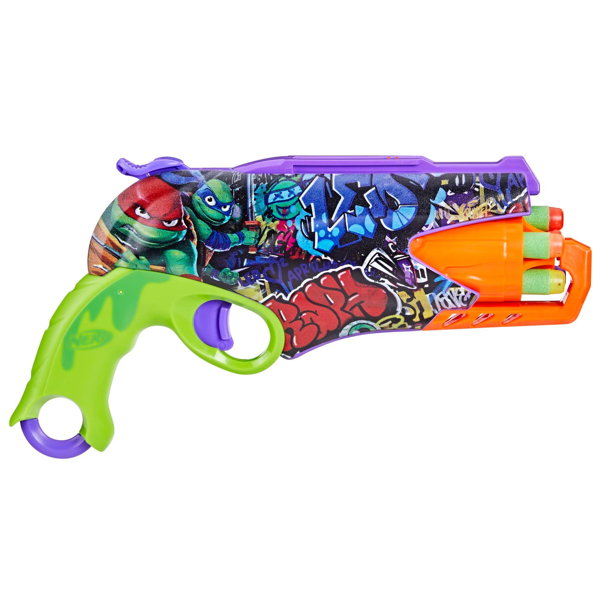 Nerf Teenage Mutant Ninja Turtles Blaster, 10 Elite Darts, Toy Foam Blasters, Ages 8 and Up - Image 9