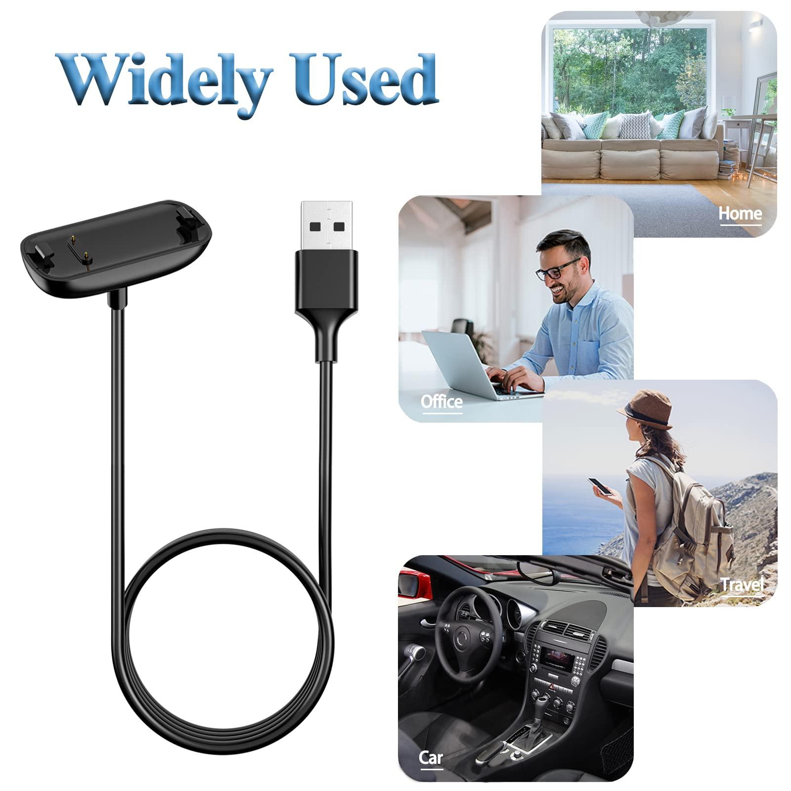 Charger Cable for Fitbit Inspire 3, Replacement USB Charging Cradle Dock Stand Cable for Inspire 3 Fitness Tracker (3.3 ft) - Image 5