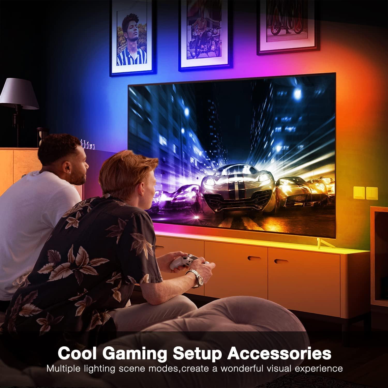 DAYBETTER Smart WiFi Led Lights 100ft, Tuya App Controlled Led Strip Lights, Work with Alexa and Google Assistant, Timer Schedule, Color Changing Led Lights for Bedroom Party Kitchen - Image 6
