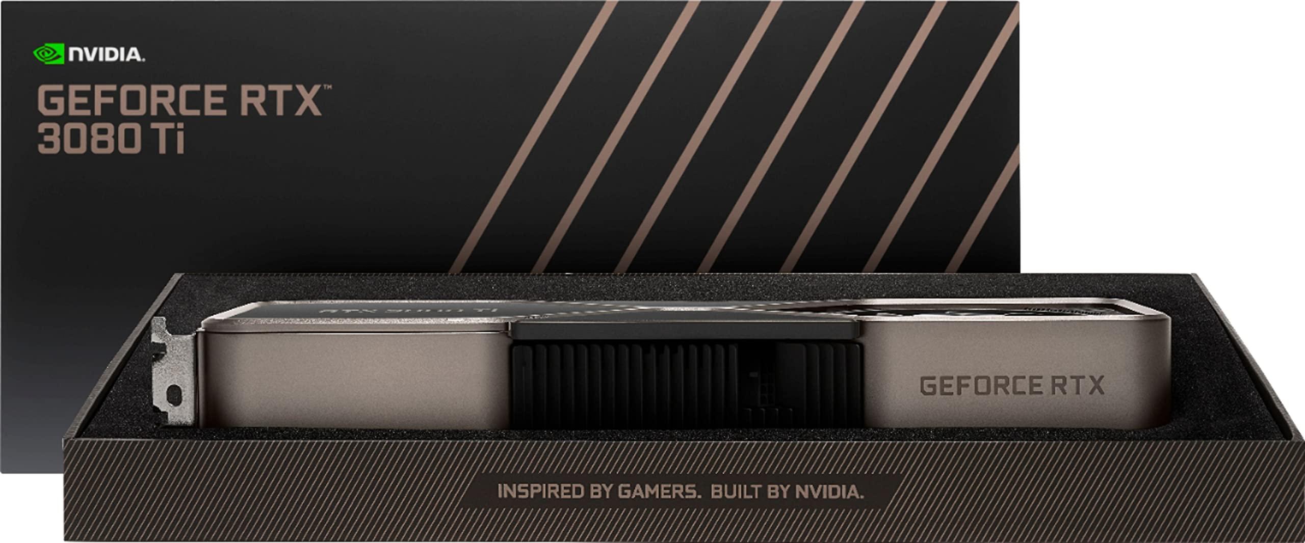 Geforce RTX 3080 Ti 12GB GDDR6X PCI Express 4.0 Graphics Card Titanium and Black (Renewed) - Image 2