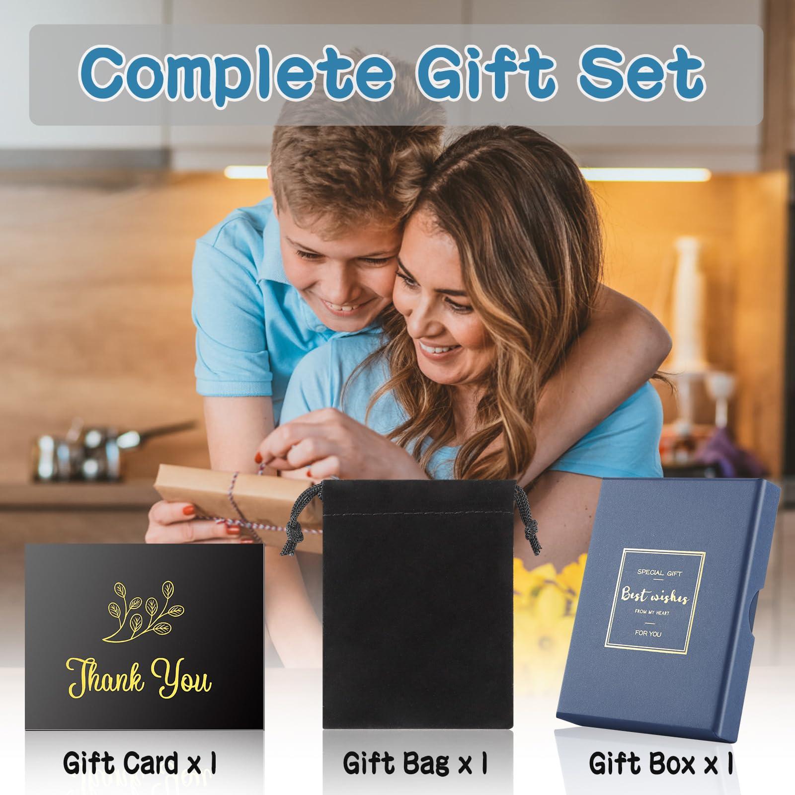 Mothers Day Gifts, Mom Gifts from Son for Birthday, I'll Always Be Your Little Boy, You Will Always Be My World, Best Mom Ever Keychain for Valentines Day Christmas Stocking Stuffers - Image 7