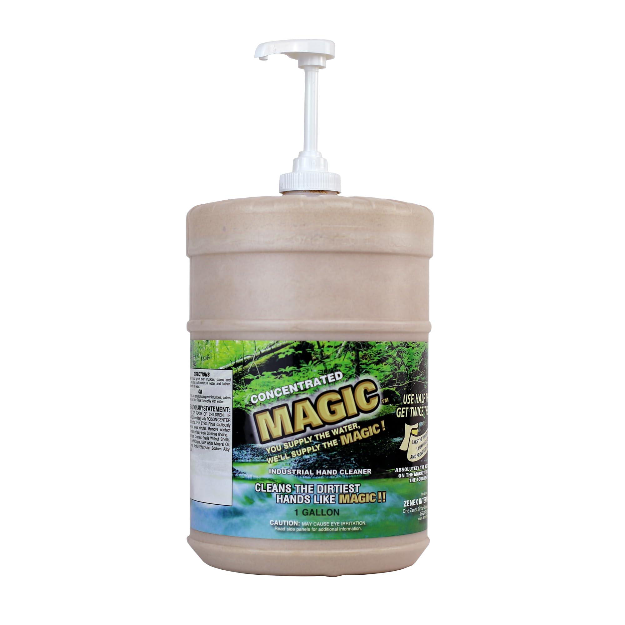 Zenex Magic Hand Soap - Industrial Hand Cleaner for Auto Mechanics | Shop Soap | Walnut Shell Scrubbers to Remove Grease, Oil, Ink & Paint | Moisturizing Ingredients | 1 gallon (4 Pack) - Image 4