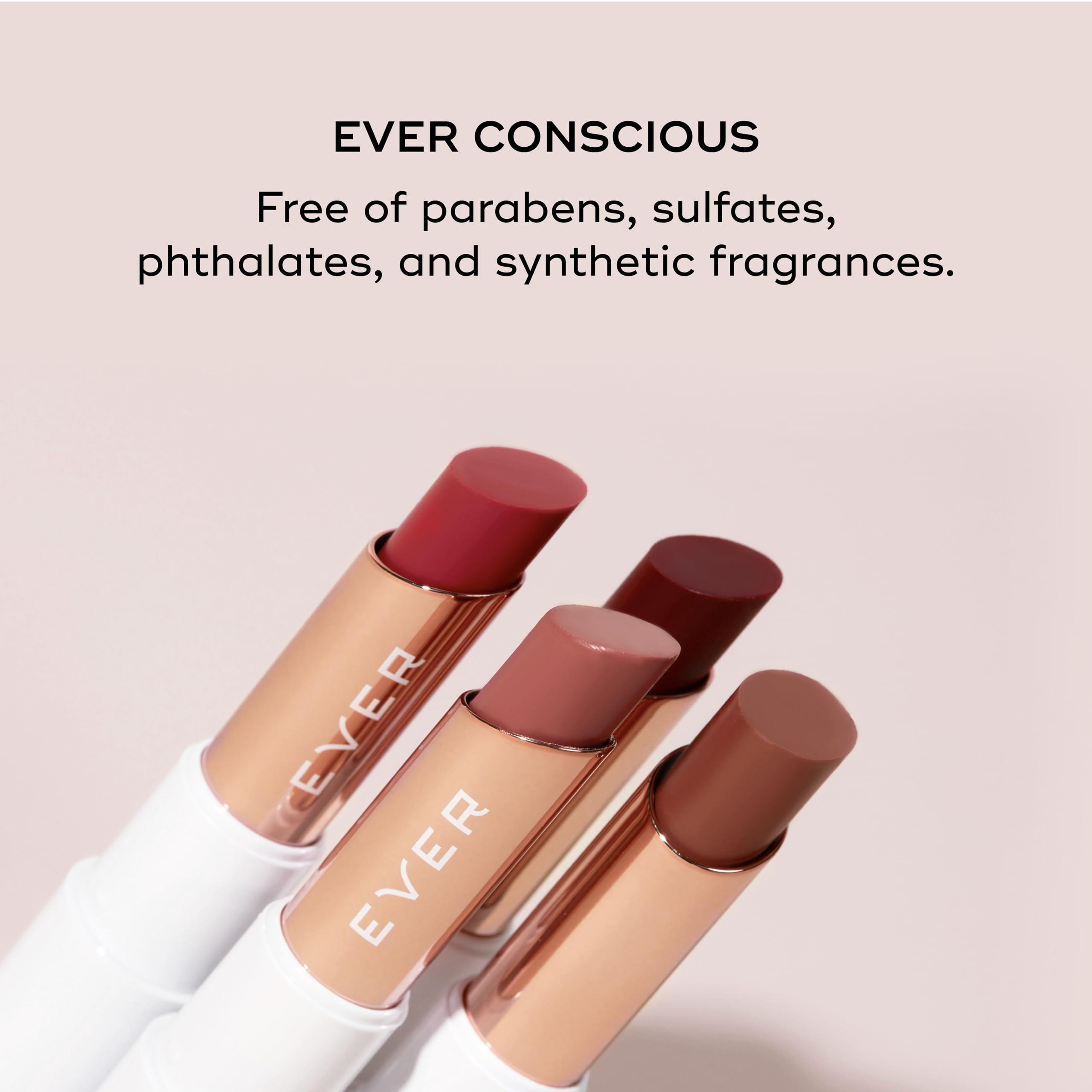 EVER SMOOTH Peptide Lip Therapy Collagen Balm with Coconut, Argan, Camellia Oils - PETAL (Soft, Neutral Pink) - Image 8