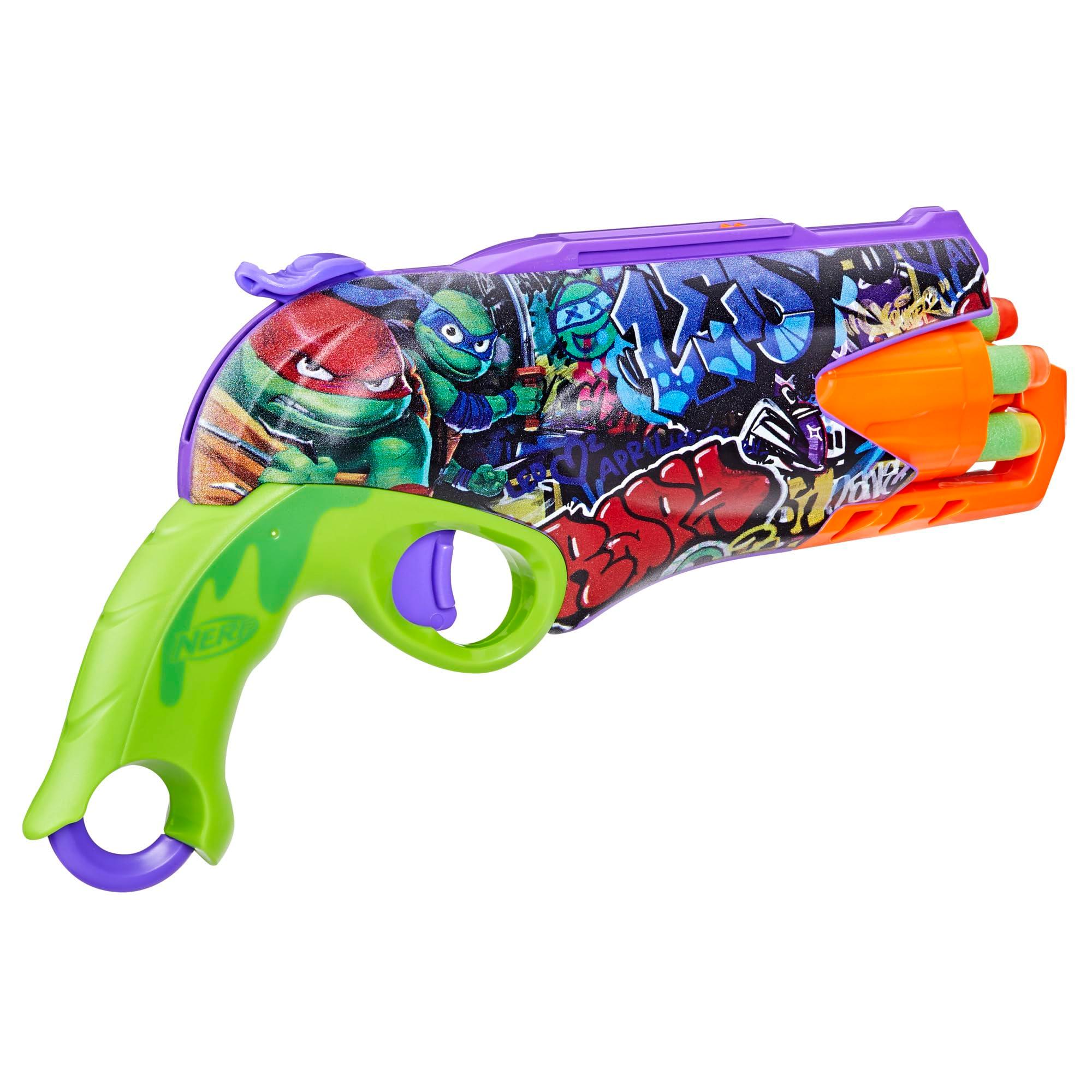 Nerf Teenage Mutant Ninja Turtles Blaster, 10 Elite Darts, Toy Foam Blasters, Ages 8 and Up - Image 8