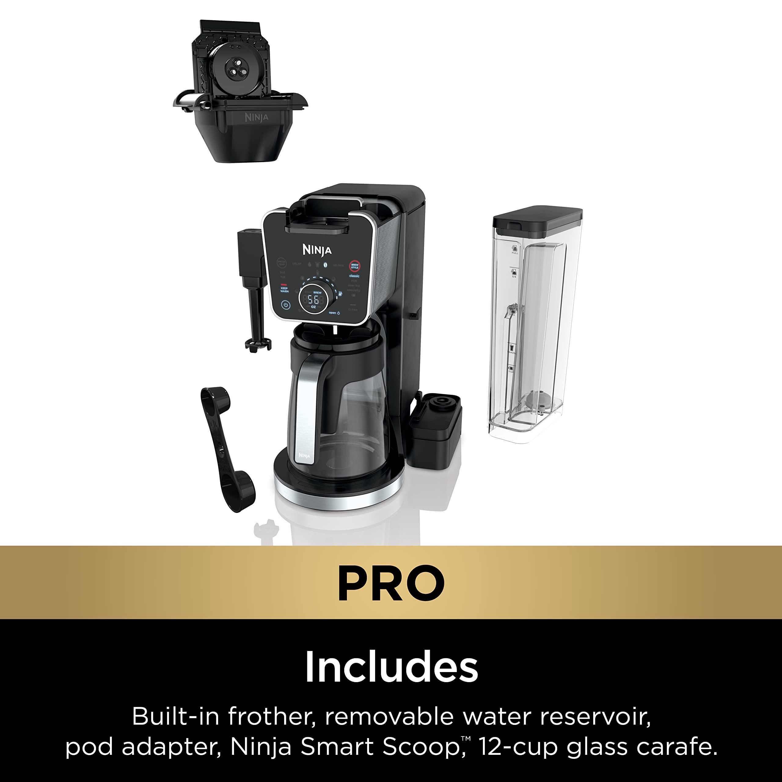 Ninja Drip Coffee Maker With K Cup Combo, DualBrew Pro Specialty Coffee System, Coffee Machine Compatible with K-Cup Pods, 12 Cup Single Serve Coffee Makers with Paper Filter, CFP301 - Image 10