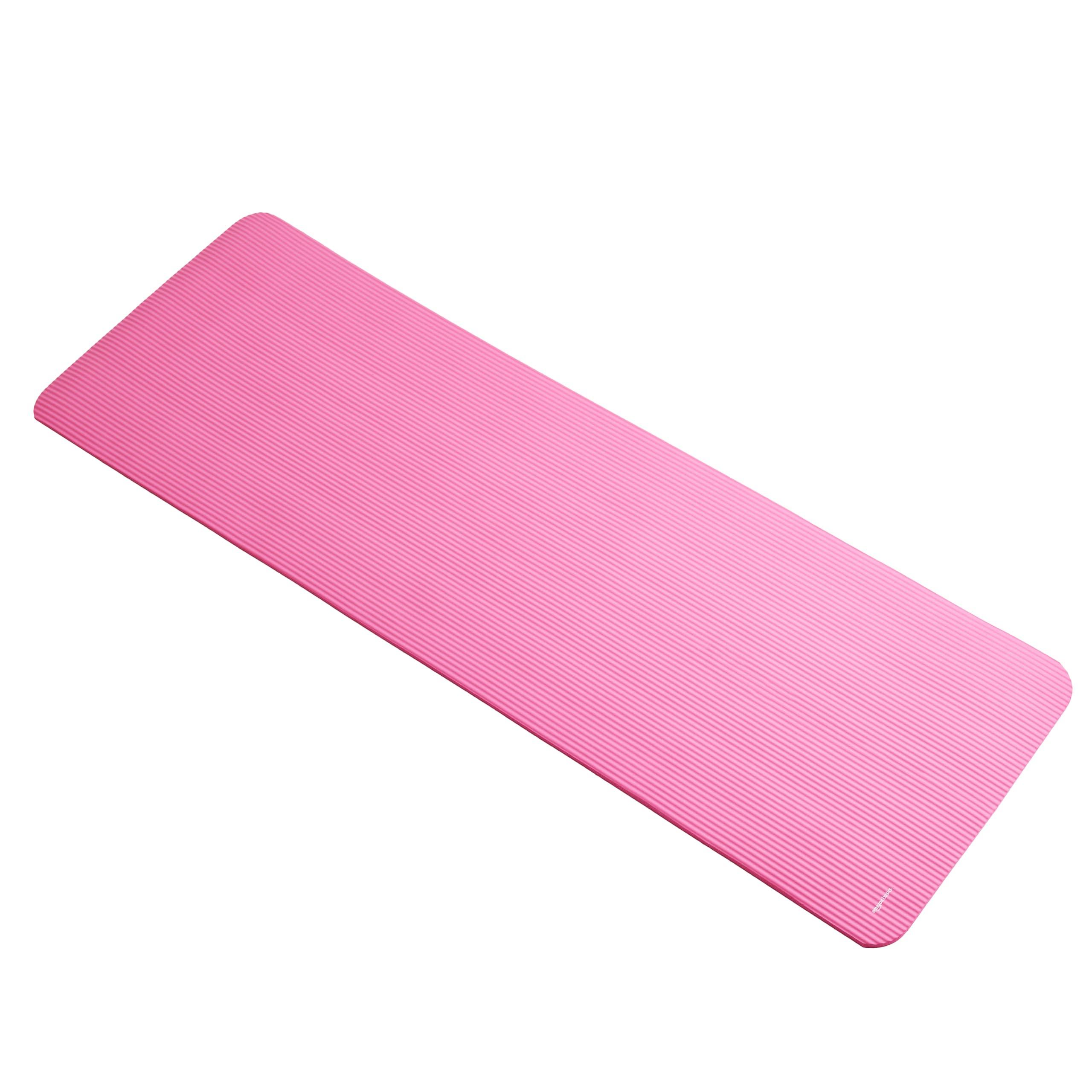 Amazon Basics 1/2 Inch Extra Thick Exercise Yoga Mat with Carrying Strap, Cushioned Support, for Fitness and Gym Workouts - Image 7