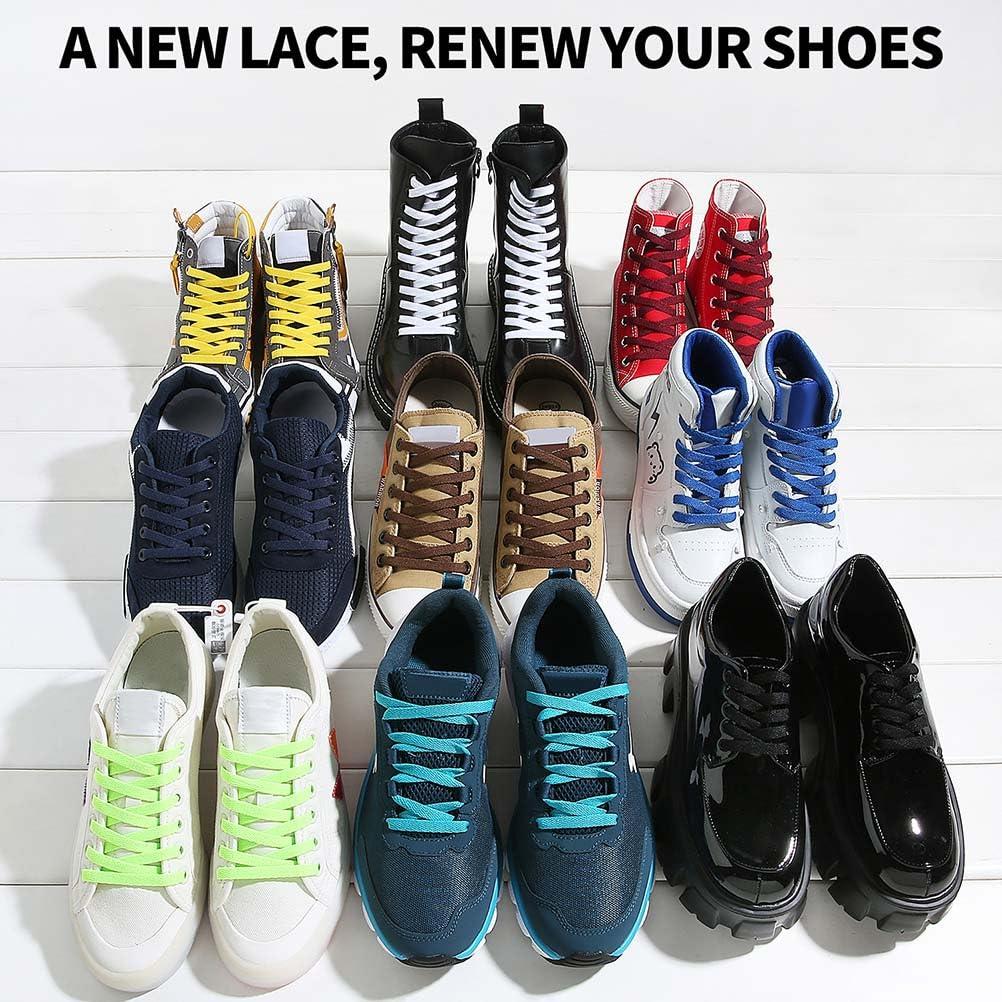 VSUDO Flat Shoe Laces for Sneakers, Shoelaces for Sneakers, Athletic Shoelaces - Image 5