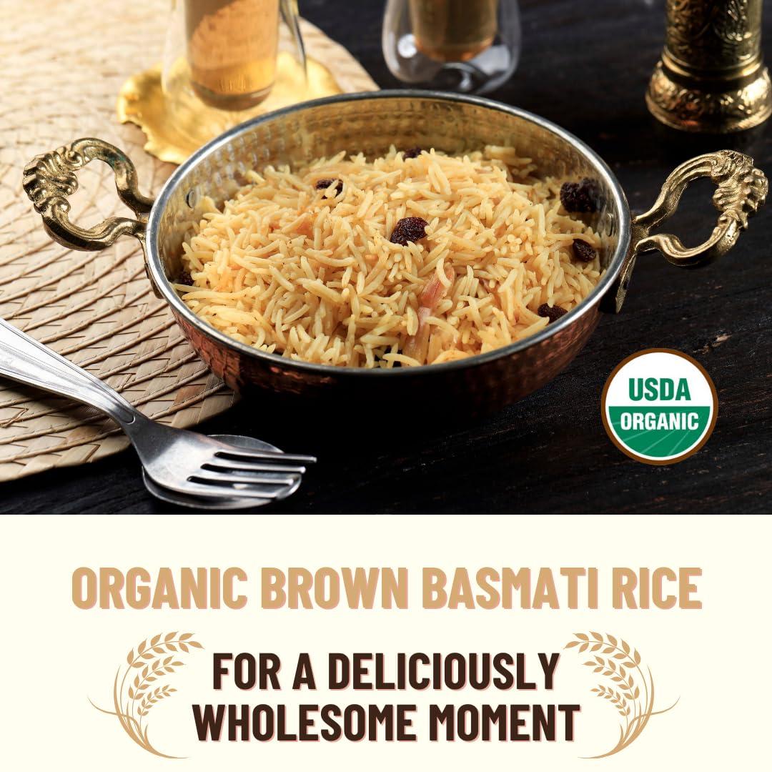 Mountain High Organics Organic and Non-GMO Brown Basmati Rice, 25 Lb - Image 4