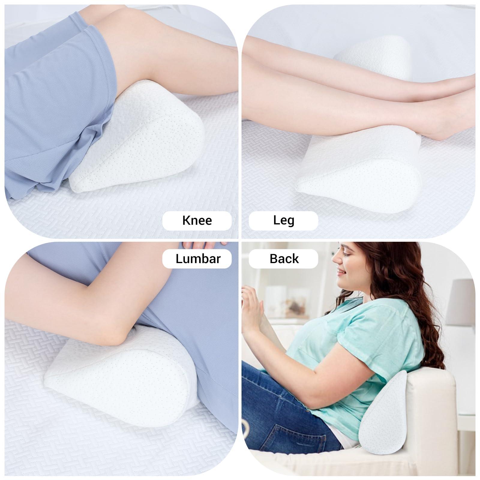 COOLBEBE Cervical Neck Pillows for Pain Relief, 2PCS Foam Neck Support Pillows for Bolster, Neck Roll Pillow for Sleeping and Spine Protecting (2pack) - Image 5
