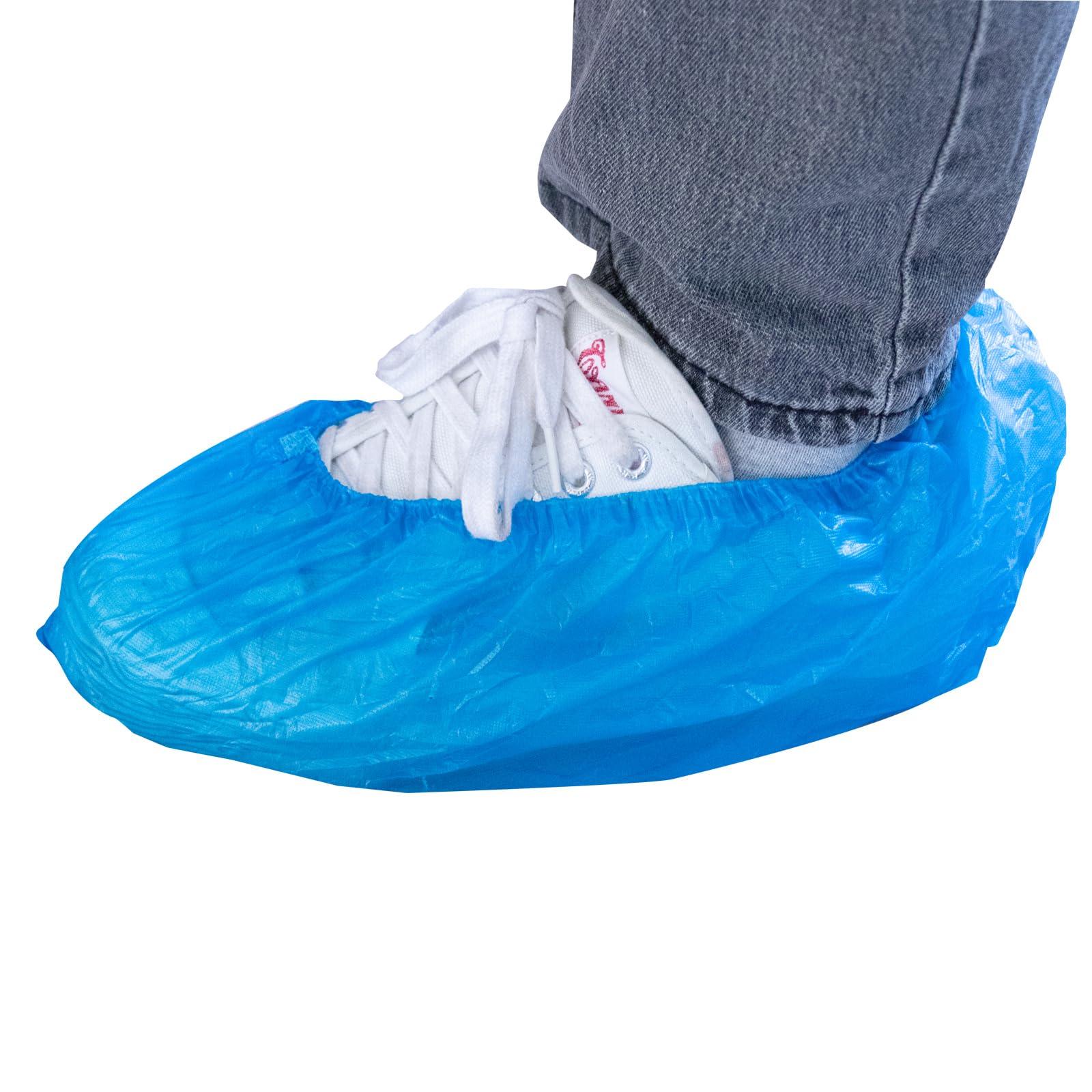 1000 PCS (500 Pairs) shoe covers disposable,booties for shoes covers,disposable shoe covers for indoors,plastic boot covers disposable,suitable for real estate, travel, construction, and workplaces. - Image 4