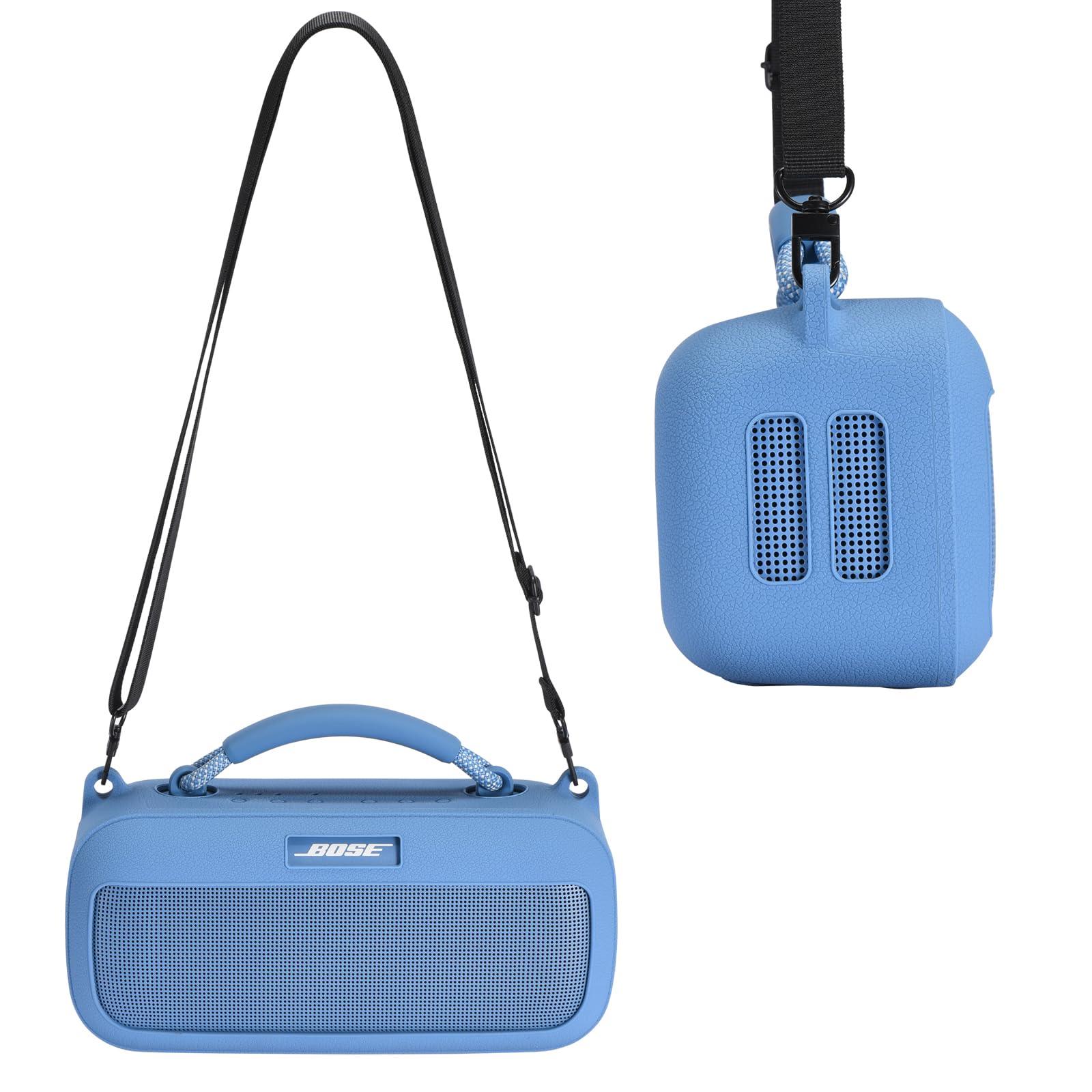 Bose SoundLink Max Silicone Case Cover - Portable Speaker Case for Mountaineering, Hiking, Outdoor Travel & Carrying - Compatible with Bose Speaker - Blue - Image 6