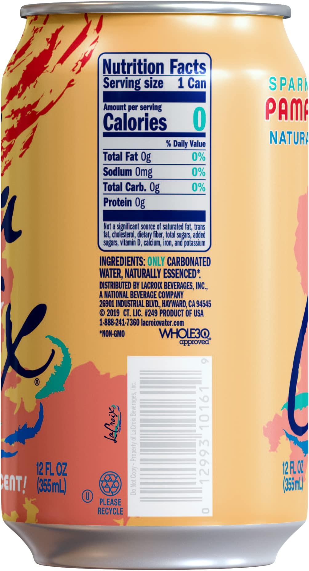 La Croix Sparkling Water, Grapefruit, 12 Fl Oz (Pack of 12) - Image 2