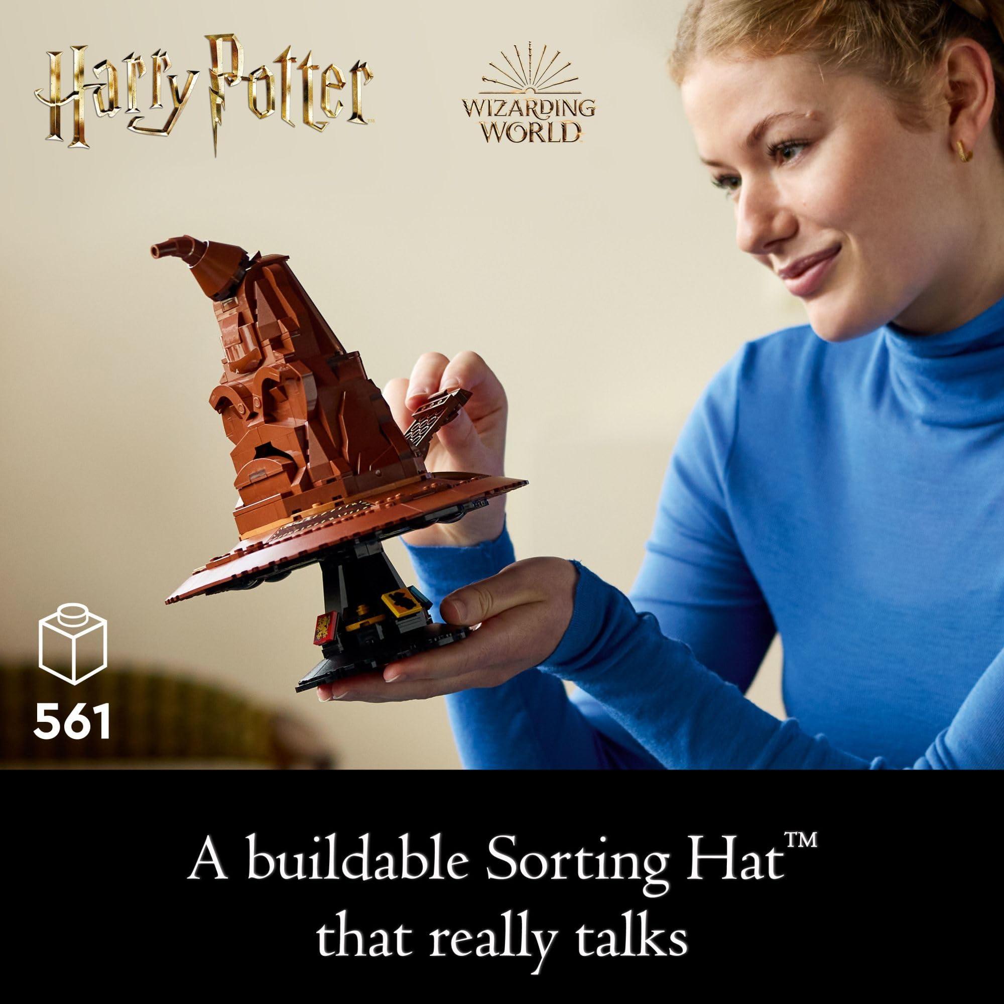 LEGO Harry Potter Talking Sorting Hat W/ 31 Voices - Harry Potter Building Set - Gift Idea for Adults, Women & Men, 18+ - 76429 - Image 2
