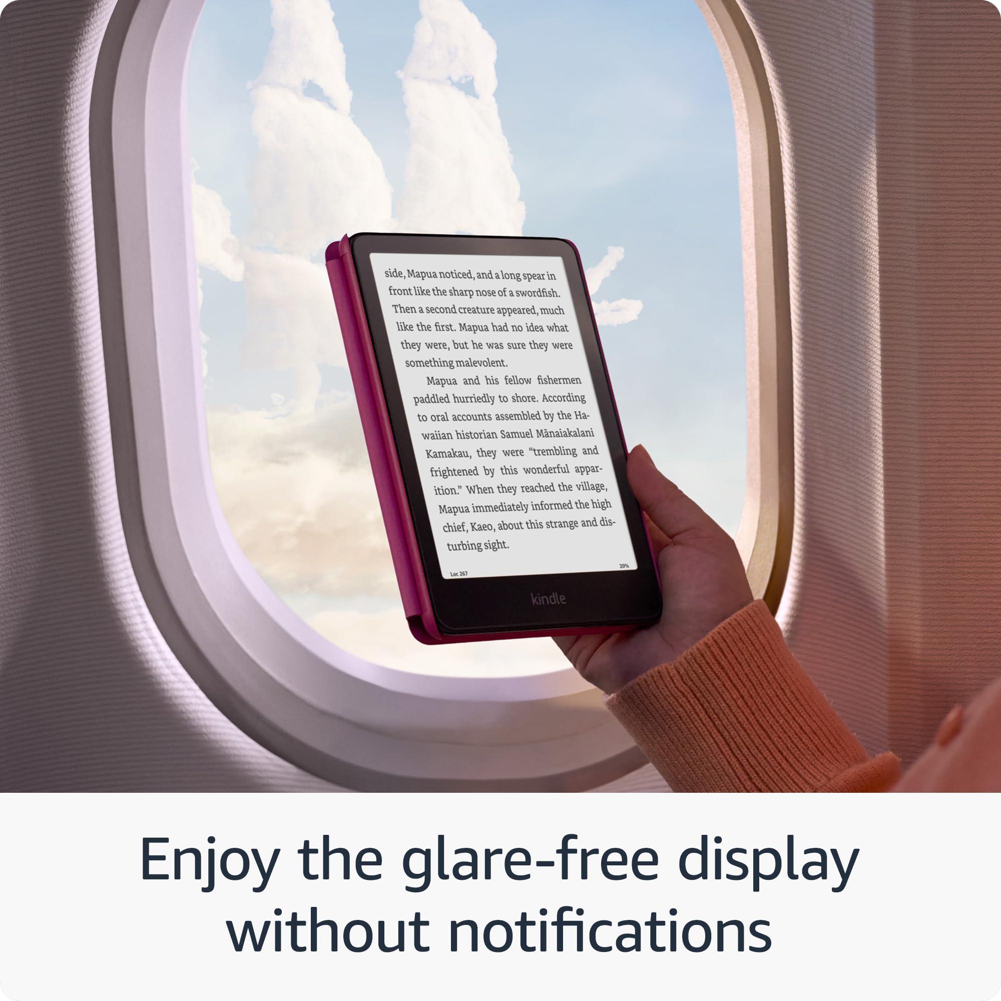 Amazon Kindle Paperwhite 16GB (newest model) – Our fastest Kindle ever, with new 7" glare-free display and weeks of battery life – Black - Image 4