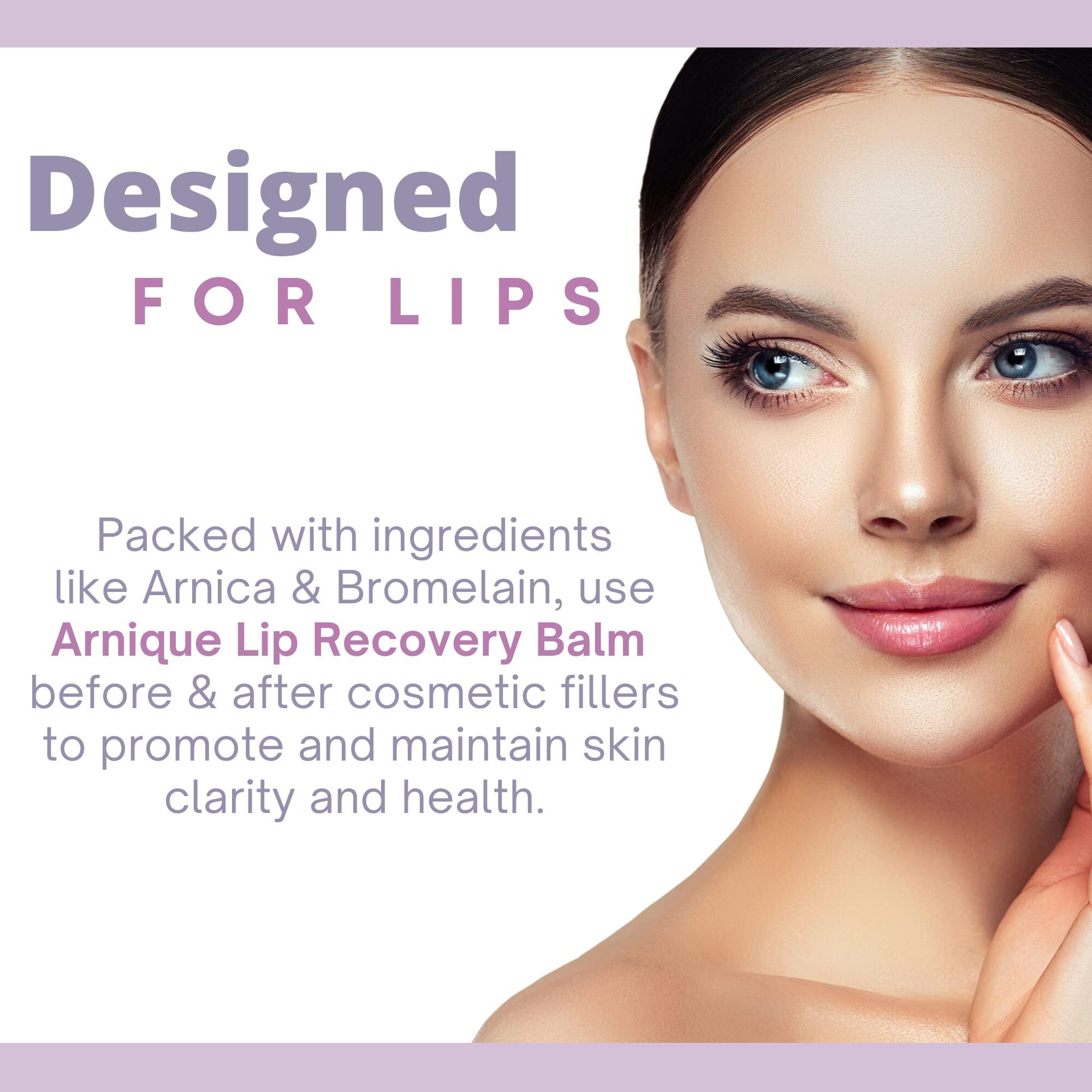 Arnique Arnica Lip Balm - Lip Filler Aftercare with Arnica Montana and Bromelain, Topical Bruise Balm Masque for Lip Flip Injections and Implant Surgery to aide with Bruising, Swelling and Redness - Image 5