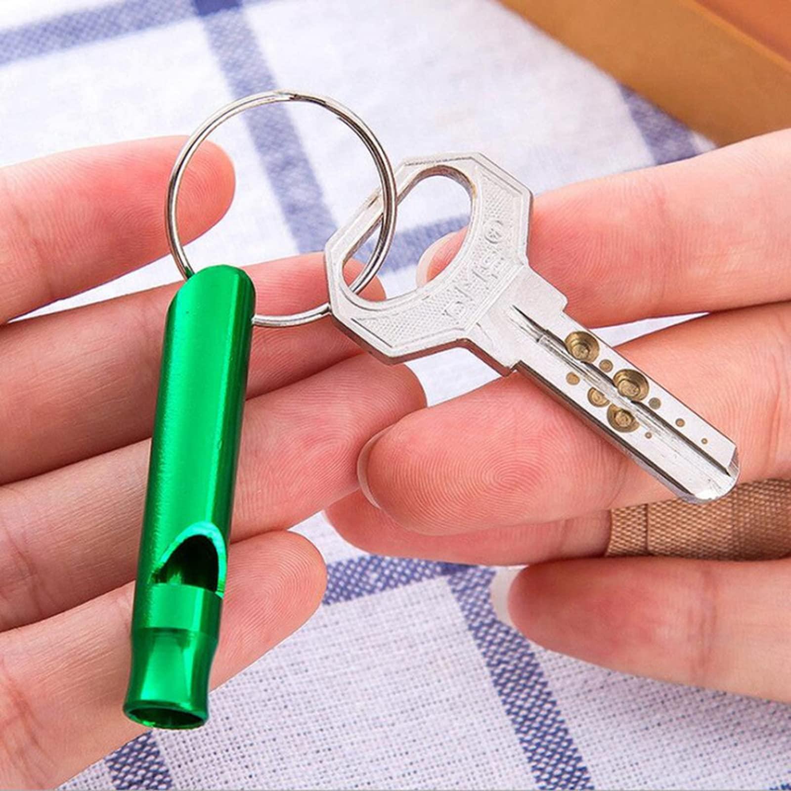 Tergy Emergency Whistle with Keychain Aluminum Survival Whistle Key Chain for Camping Hiking Boating Hunting Fishing - Image 5