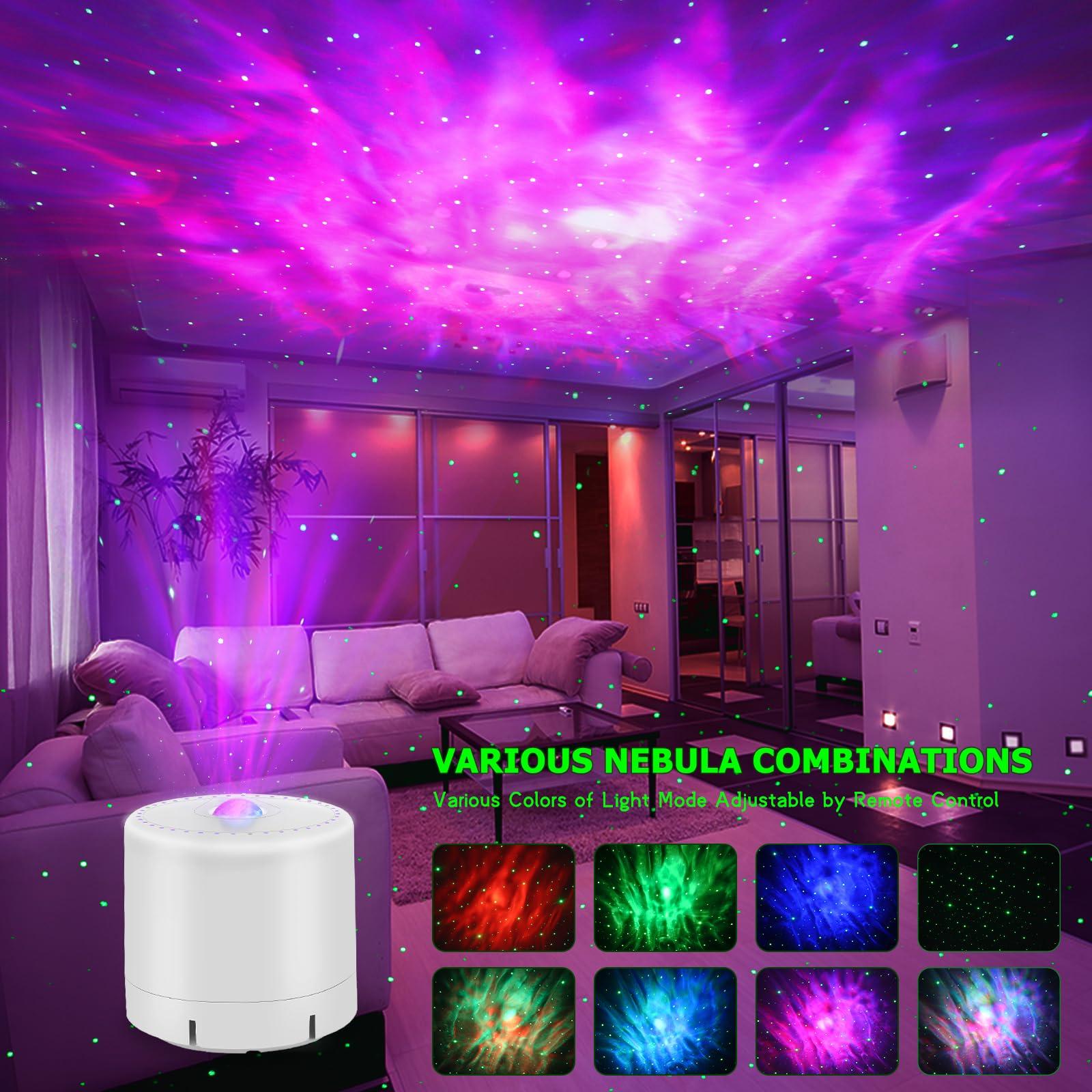 HERHOTER Galaxy Projector,Star Projector with Timer and Remote Control for Adults Bedroom Decoration, Party,Star Night Light - Image 3