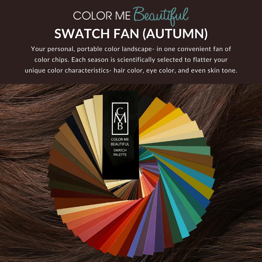 Autumn Color Fan by Color Me Beautiful, the leading authority on color analysis. Your Color Guide for clothing & accessories. The 48 very best colors for Autumns selected from millions of options - Image 3
