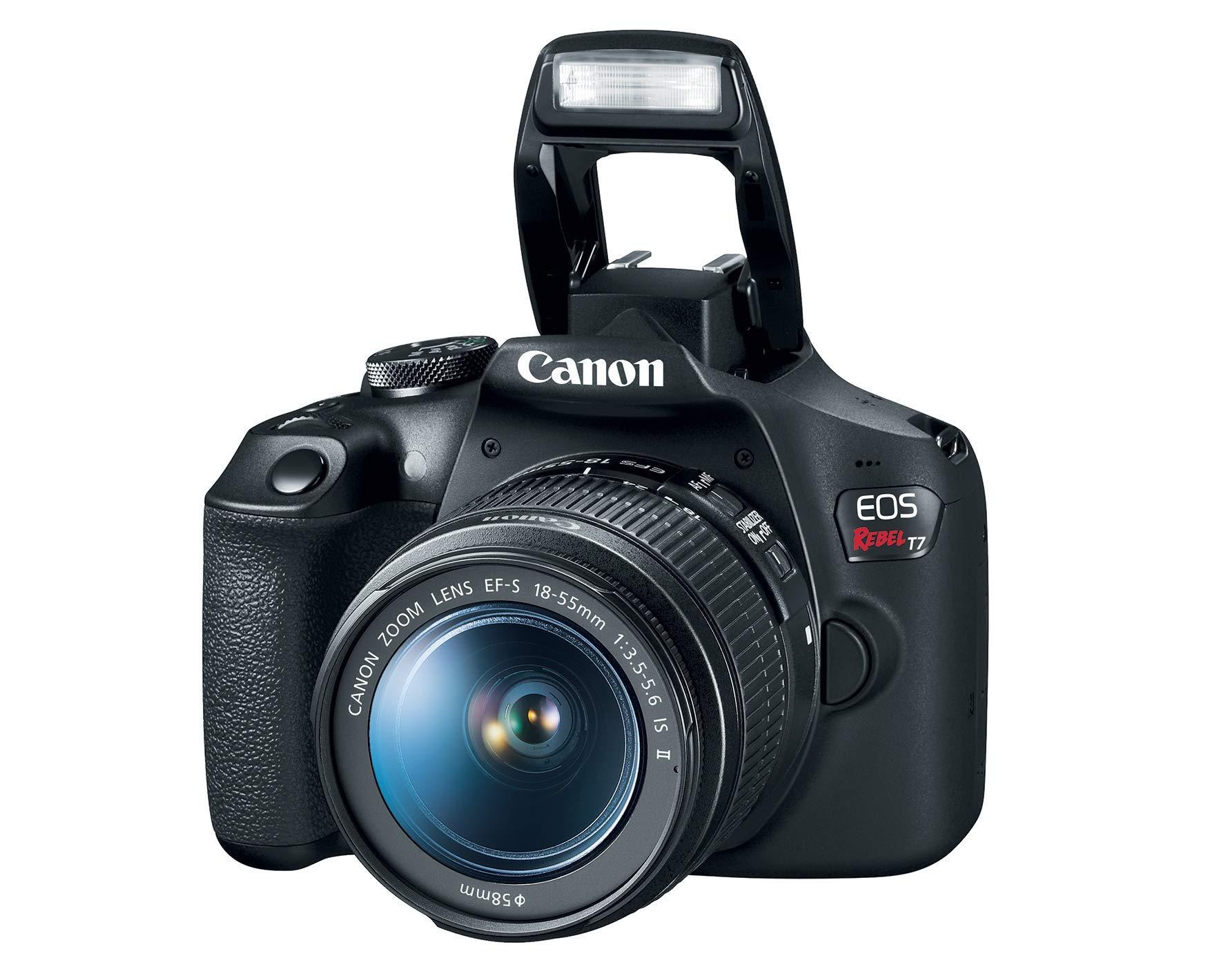 Canon EOS Rebel T7 DSLR Camera with 18-55mm Lens (Black) - Image 5