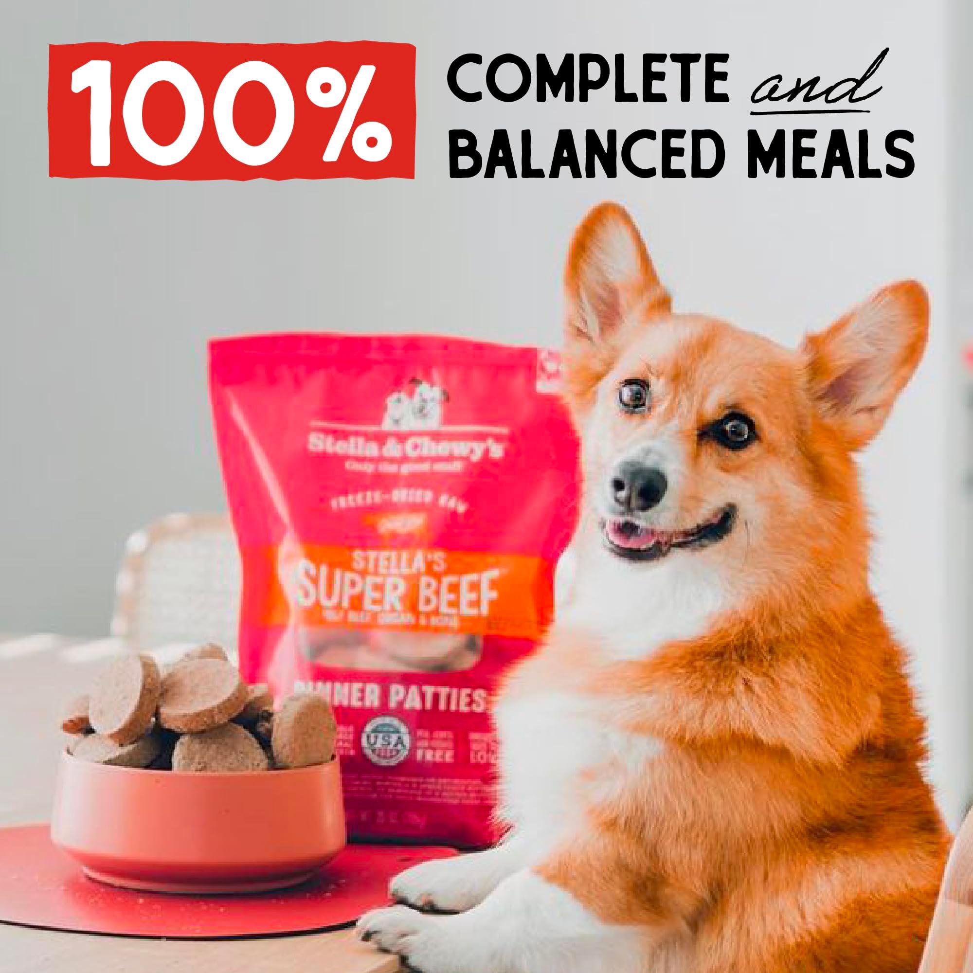 Stella & Chewy's Freeze-Dried Raw Dinner Patties - Beef Recipe - High Protein Grain-Free Puppy & Dog Food - Perfect For Picky Eaters - 25 oz - Image 9