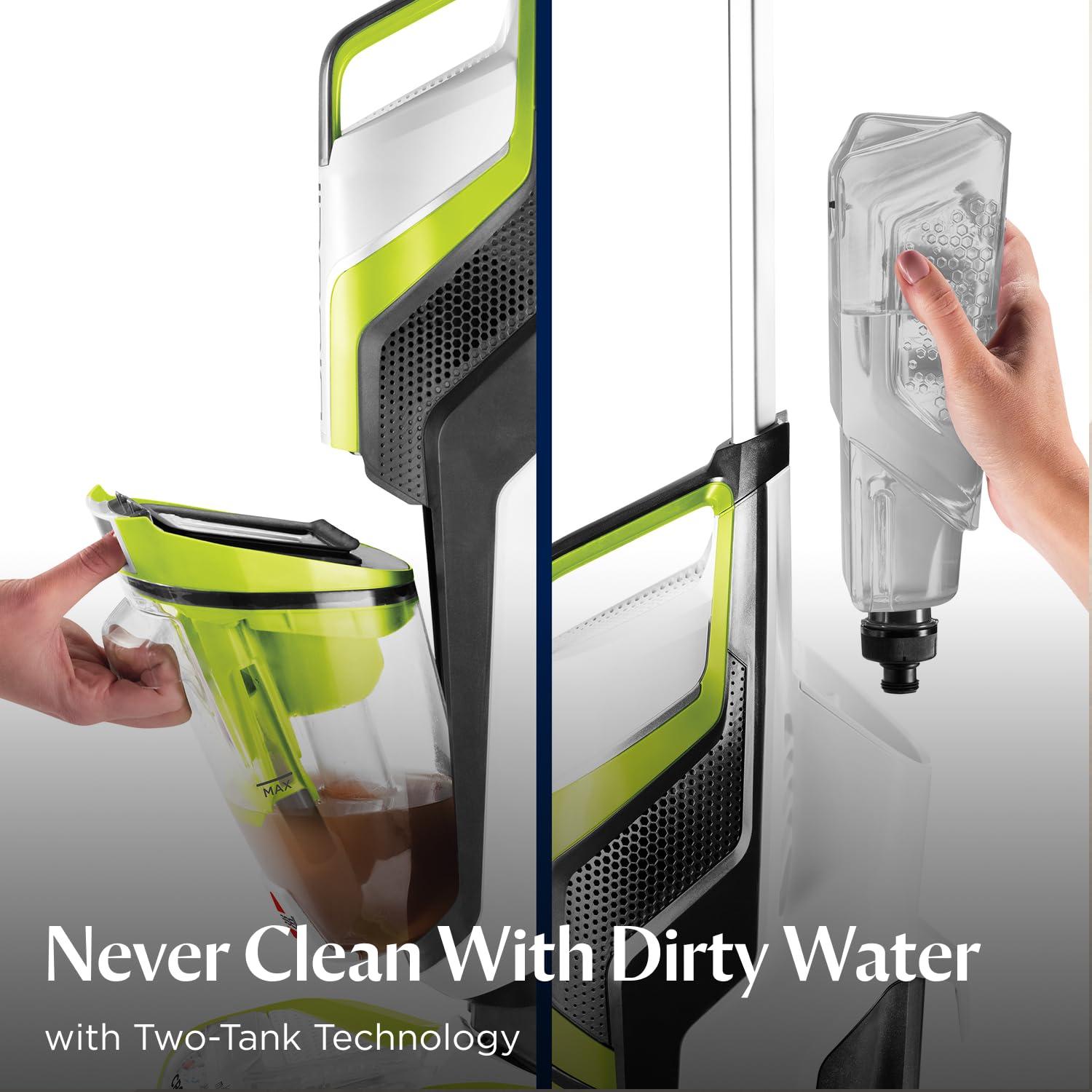 BISSELL Crosswave Turbo Vacuum Mop All in One Wet and Dry Vac Combo Hard Floor & Area Rug Cleaner, 3888A - Image 5