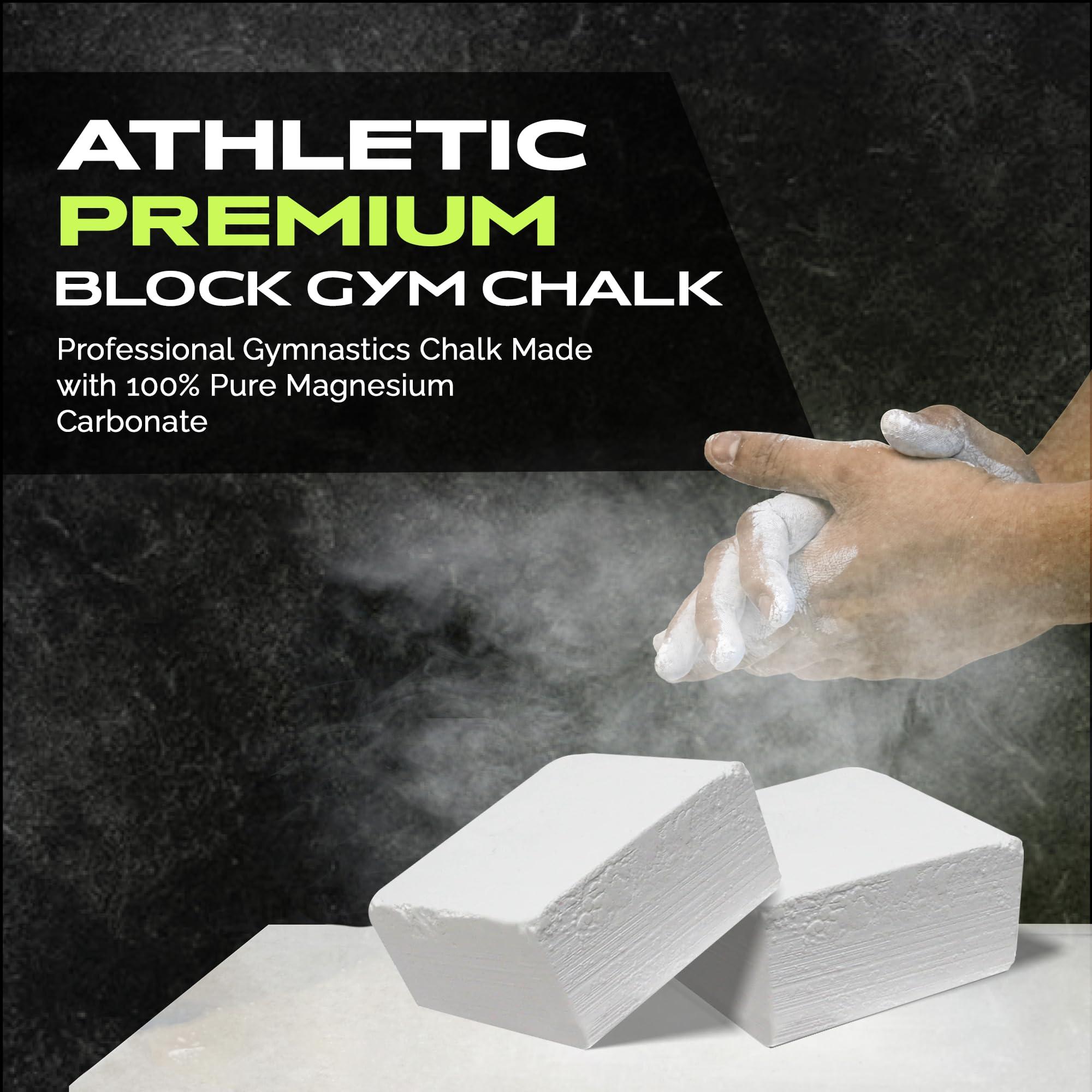 Rage Fitness Premium Gym Chalk, Pure Magnesium Carbonate Chalk for Excellent Grip, Weightlifting, Gymnastics, Rock Climbing - Block Chalk 1 LB - Image 2