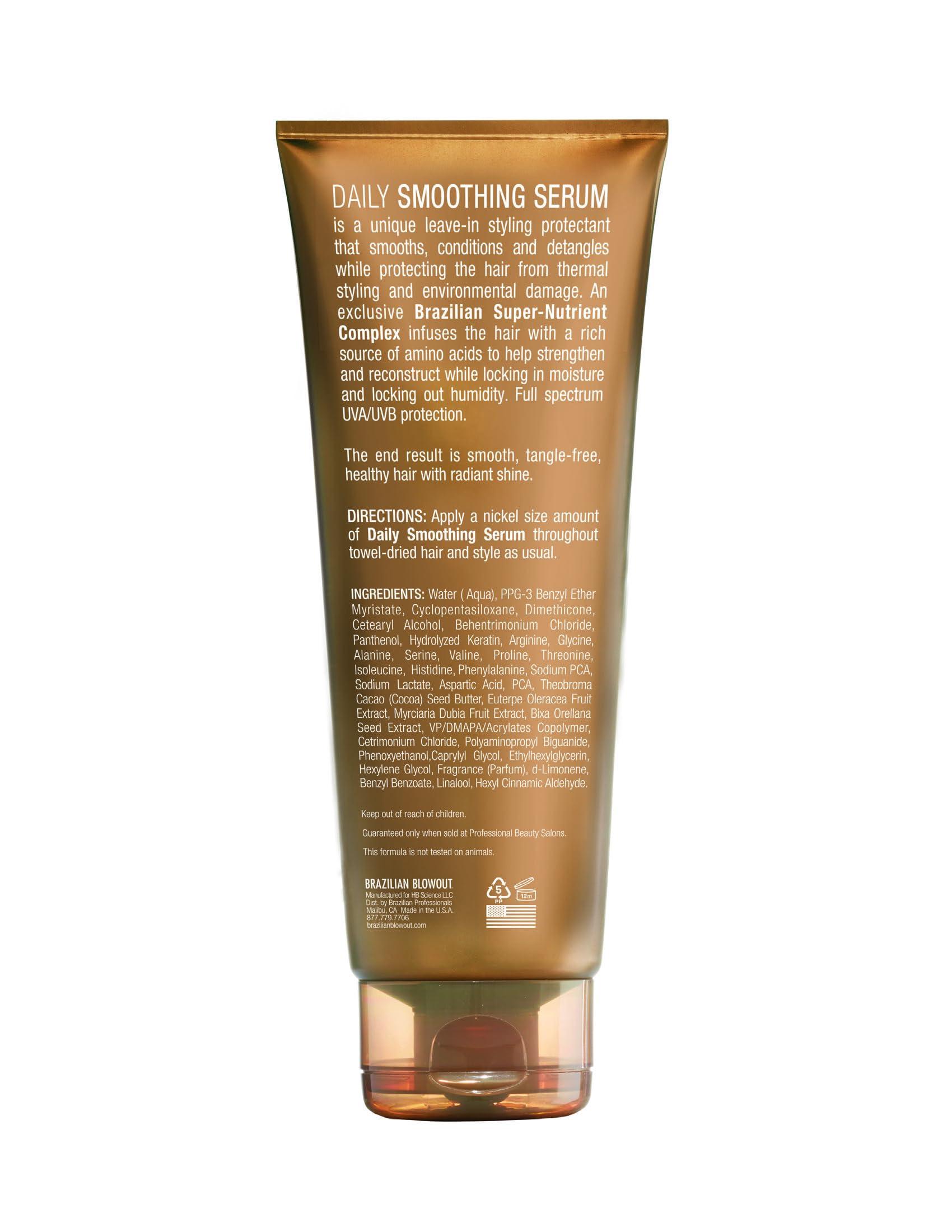 Brazilian Blowout Daily Smoothing Serum, 8 Fl Oz (Pack of 1) - Image 2