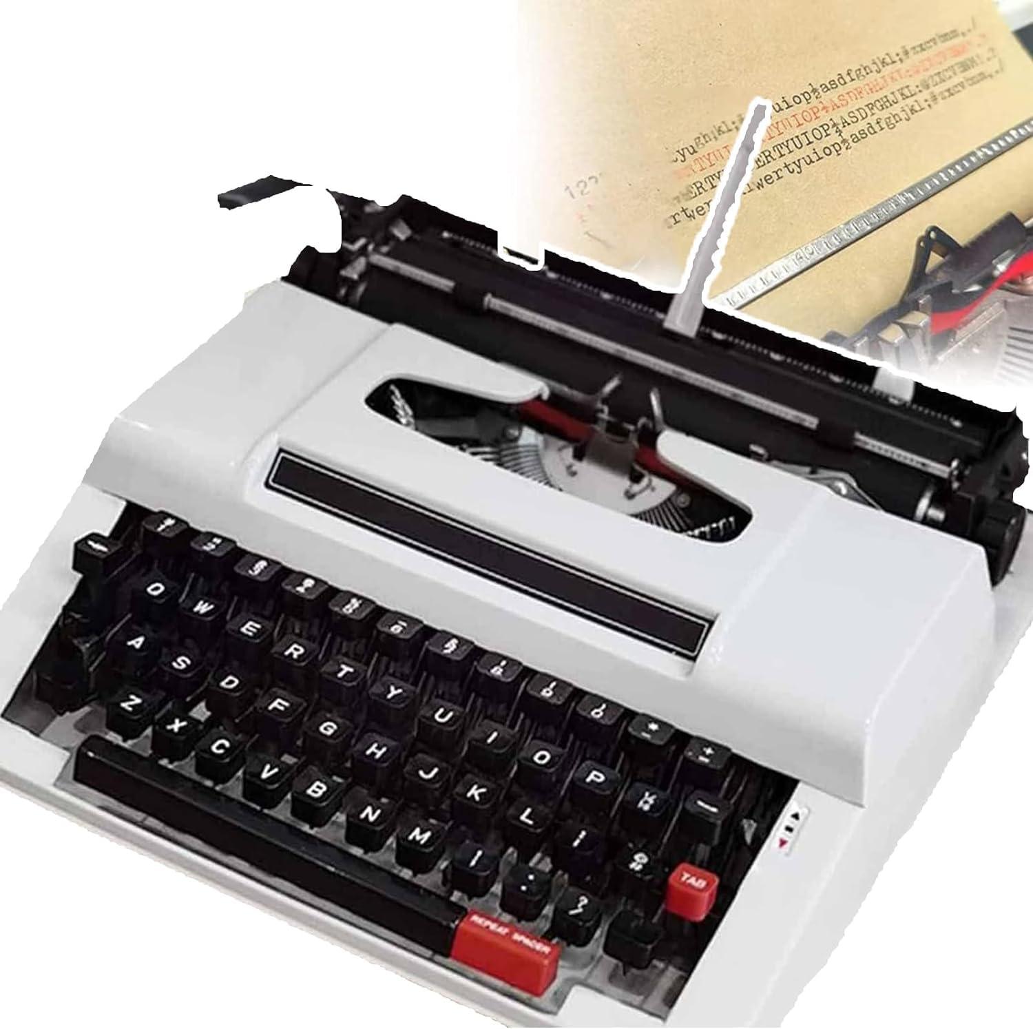 TYANZAA Manual Traditional Typewriter, Retro Style Manual Typewriter, Classic Word Processor, Perfect for Writing Novels Anywhere - Image 5