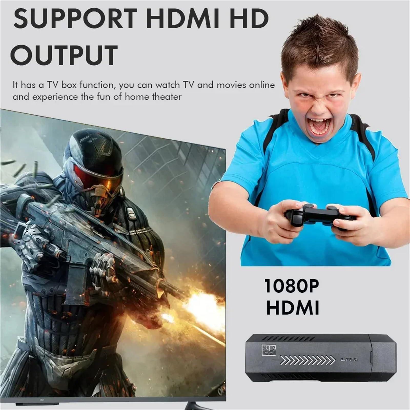 ZWXYVUT Retro Video Game Console-X2 Plus 4K Game Stick 3D HD Wireless Controller TV 50 Emulator(128G 41000+Games) - Image 7