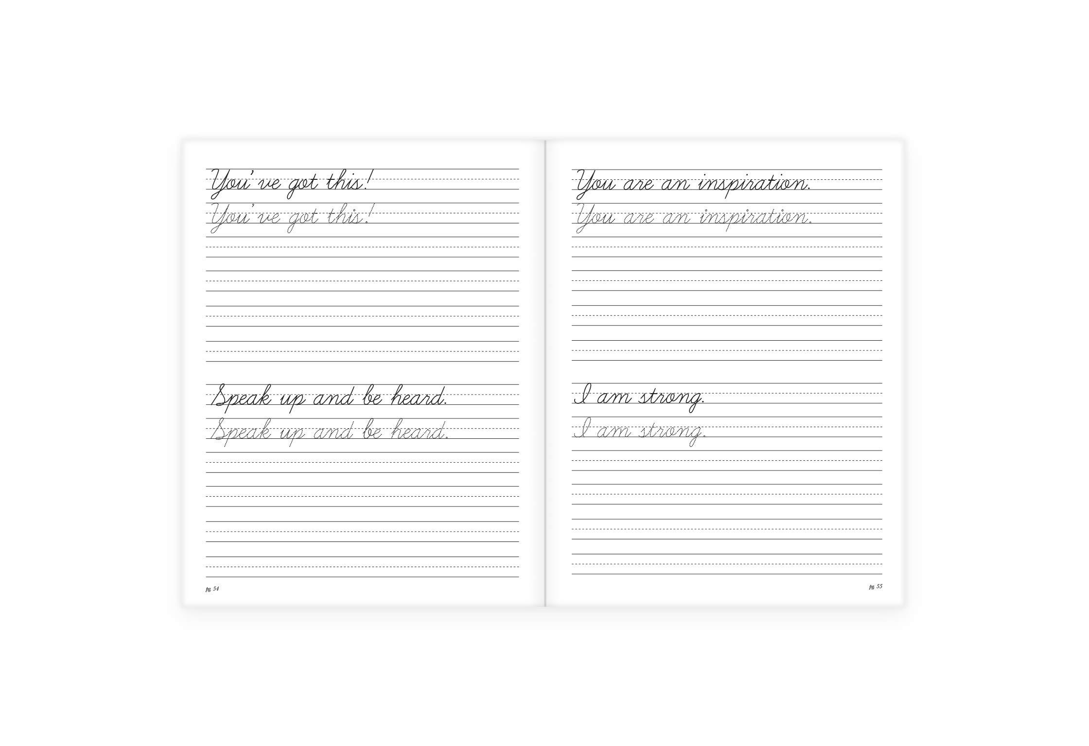 The Cursive Handwriting Workbook for Teens: Learn the Art of Penmanship in this Cursive Writing Practice book with Motivational Quotes and Activities for Young Adults and Teenagers - Image 10