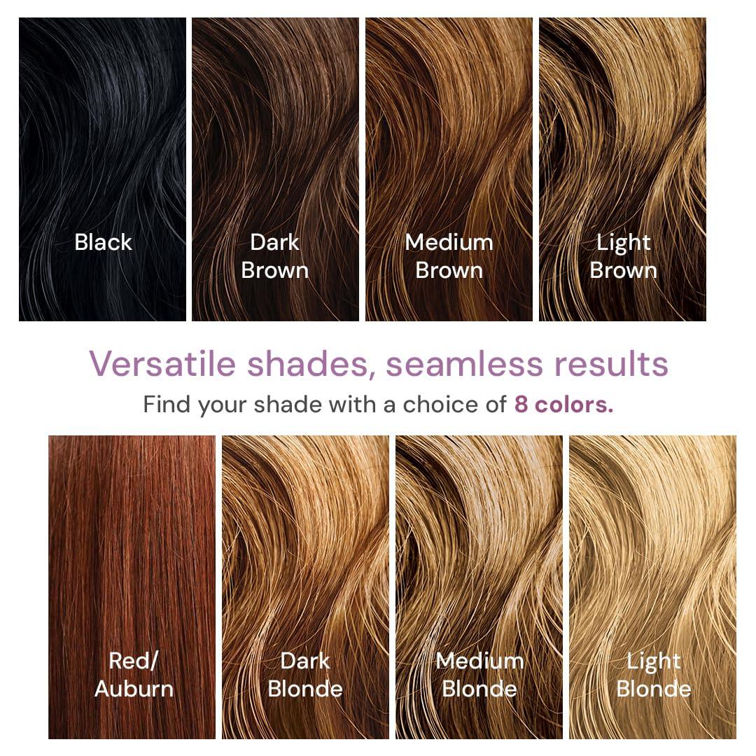 Medium Brown Root Concealer - Touch Up Spray For Medium Brown Hair Color - Temporary Instantly Covers Grey Hair, Pack of 1 - Image 6