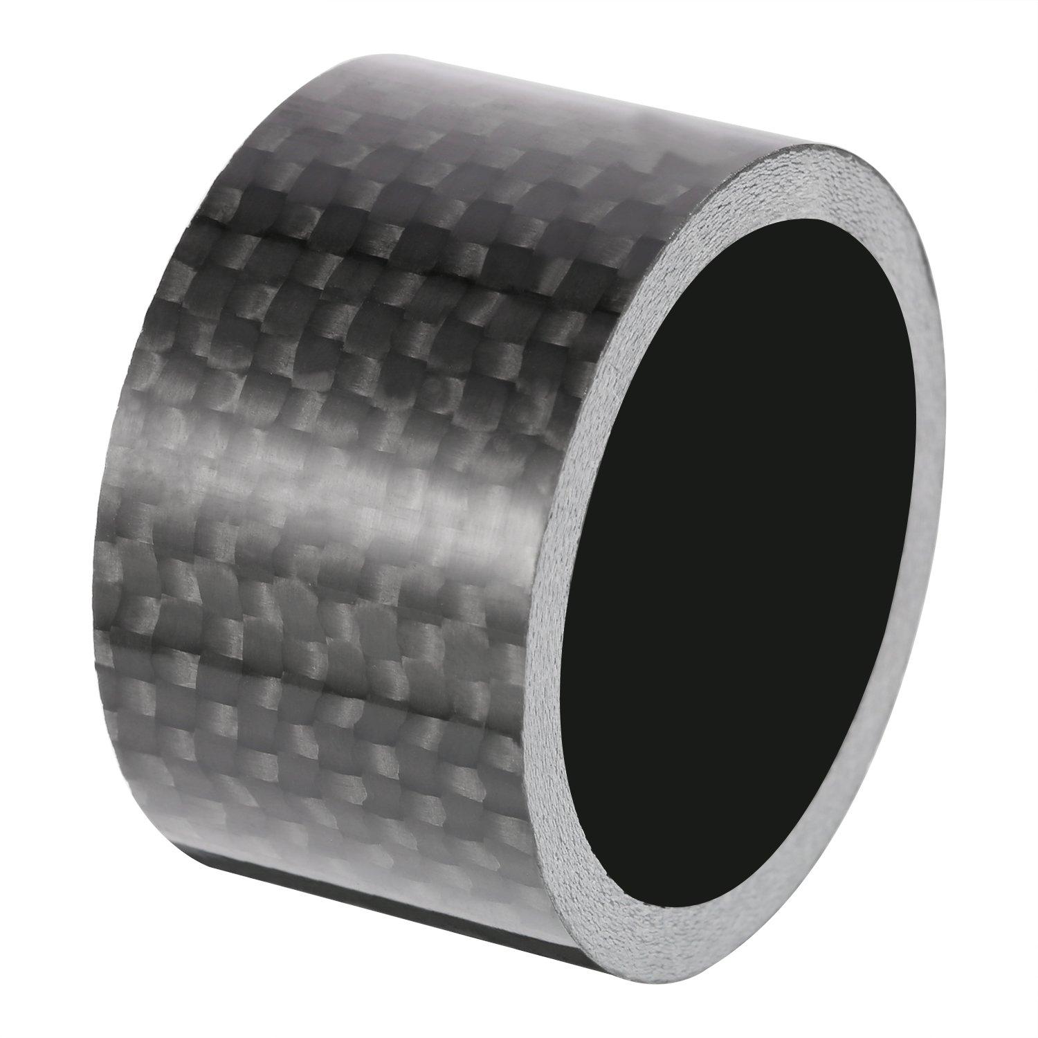 Sumind 11 Pieces Bike Carbon Fiber Headset Spacer Bicycle 1-1/8 Inch 20 15 10 5 3 2 1 mm, 7 Size - Image 6