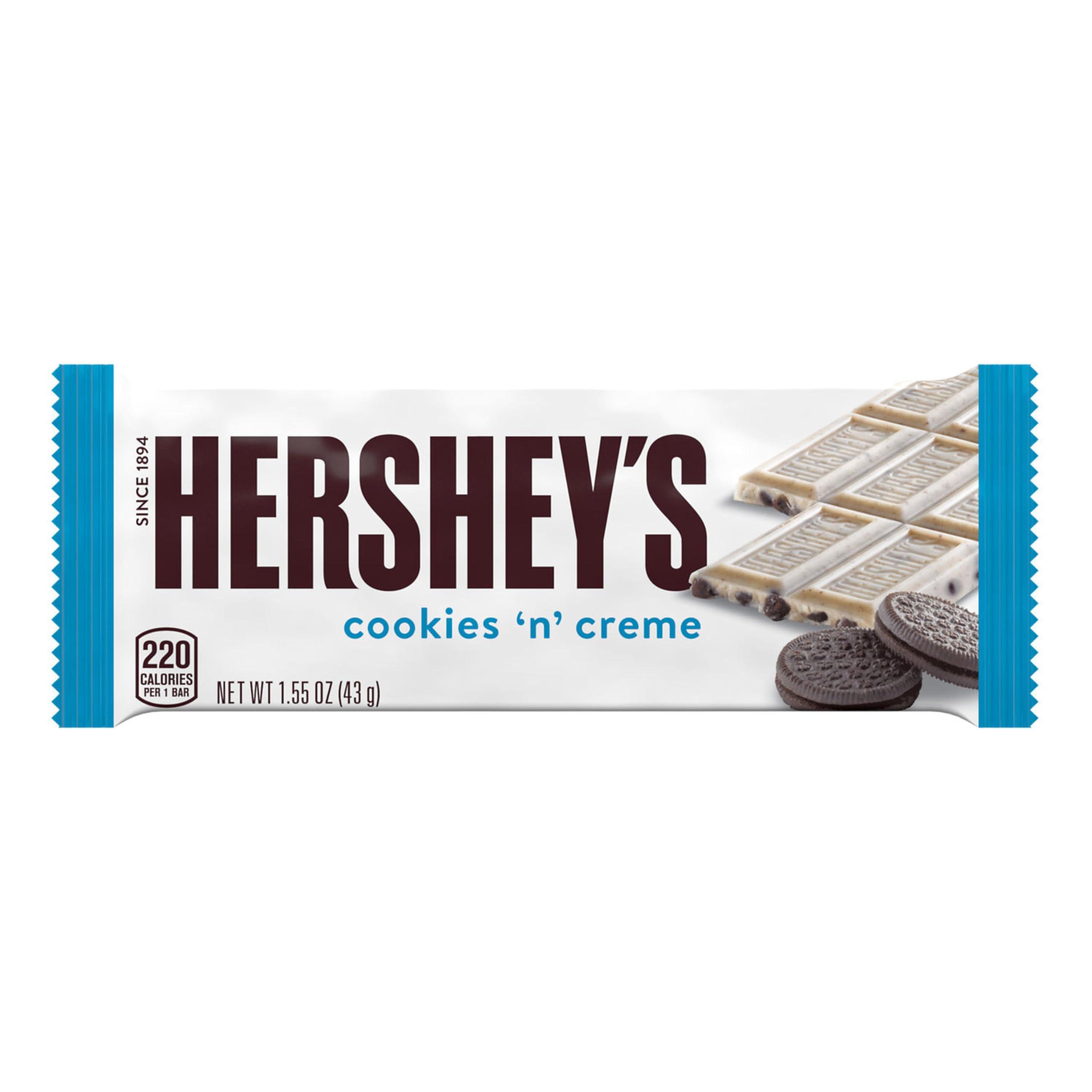 HERSHEY'S Cookies 'n' Creme Candy Bars, 1.55 oz (36 Count) - Image 3