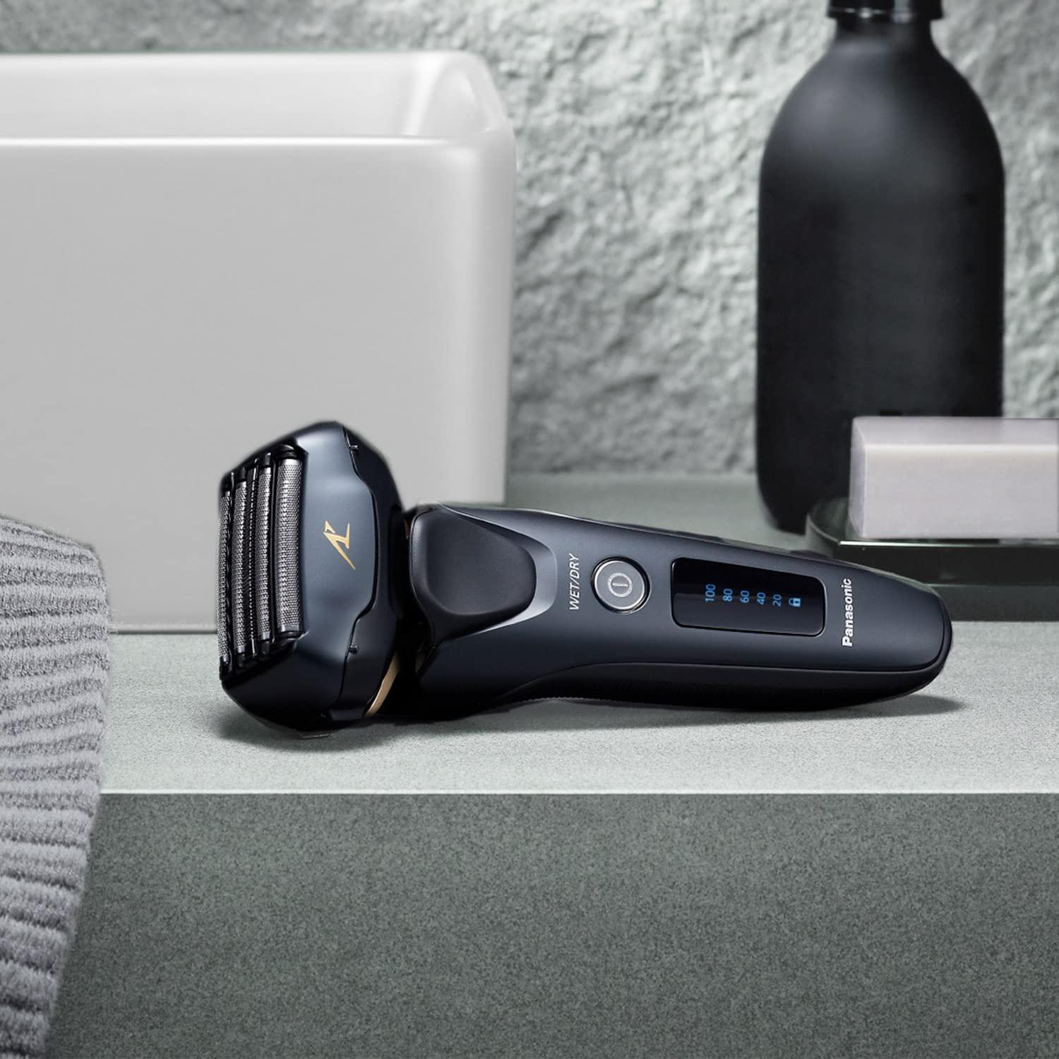 Panasonic ARC5 Electric Razor for Men with Pop-up Trimmer, Wet Dry 5-Blade Electric Shaver with Intelligent Shave Sensor and 16D Flexible Pivoting Head - ES-LV67-K (Black) - Image 12