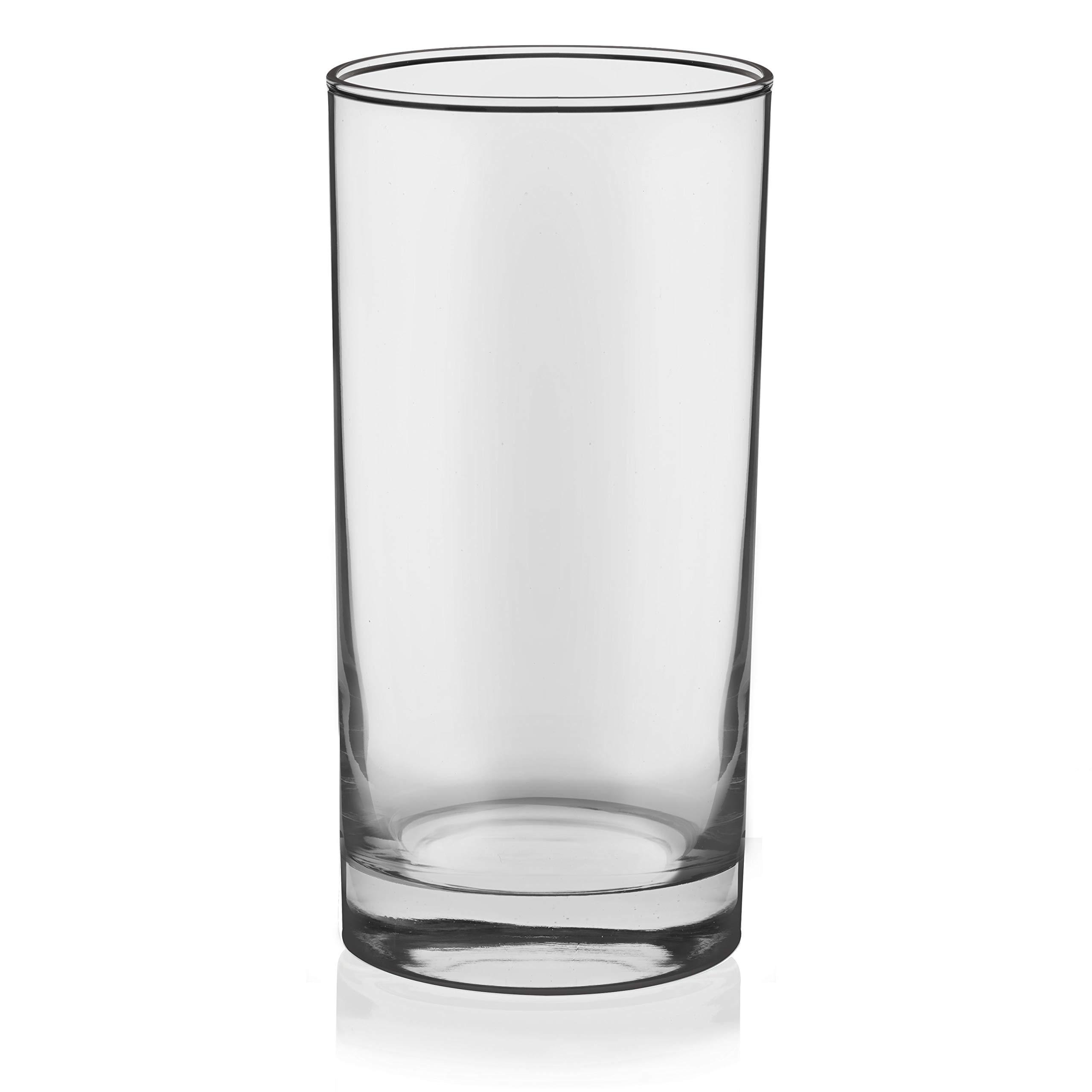 Libbey Tumbler Drinking Glass Sets, Durable Heavy Base Drinking Glasses, Lead-Free Tall Water Glasses Set, Sophisticated Beer Glasses Set of 8 - Image 7