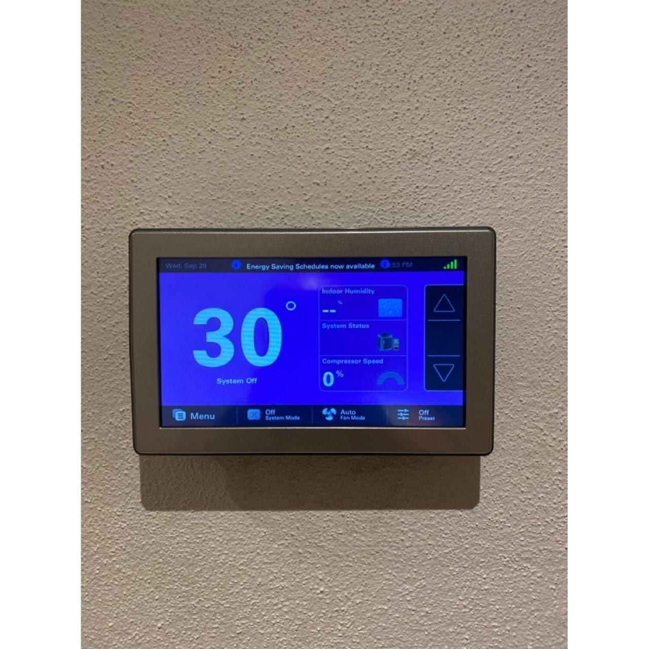 Trane XL1050 ComfortLink Smart Thermostat – Model TZON1050AC52ZC with Built-in Wi-Fi and Zoning Control, 7" Touchscreen Display - Image 7