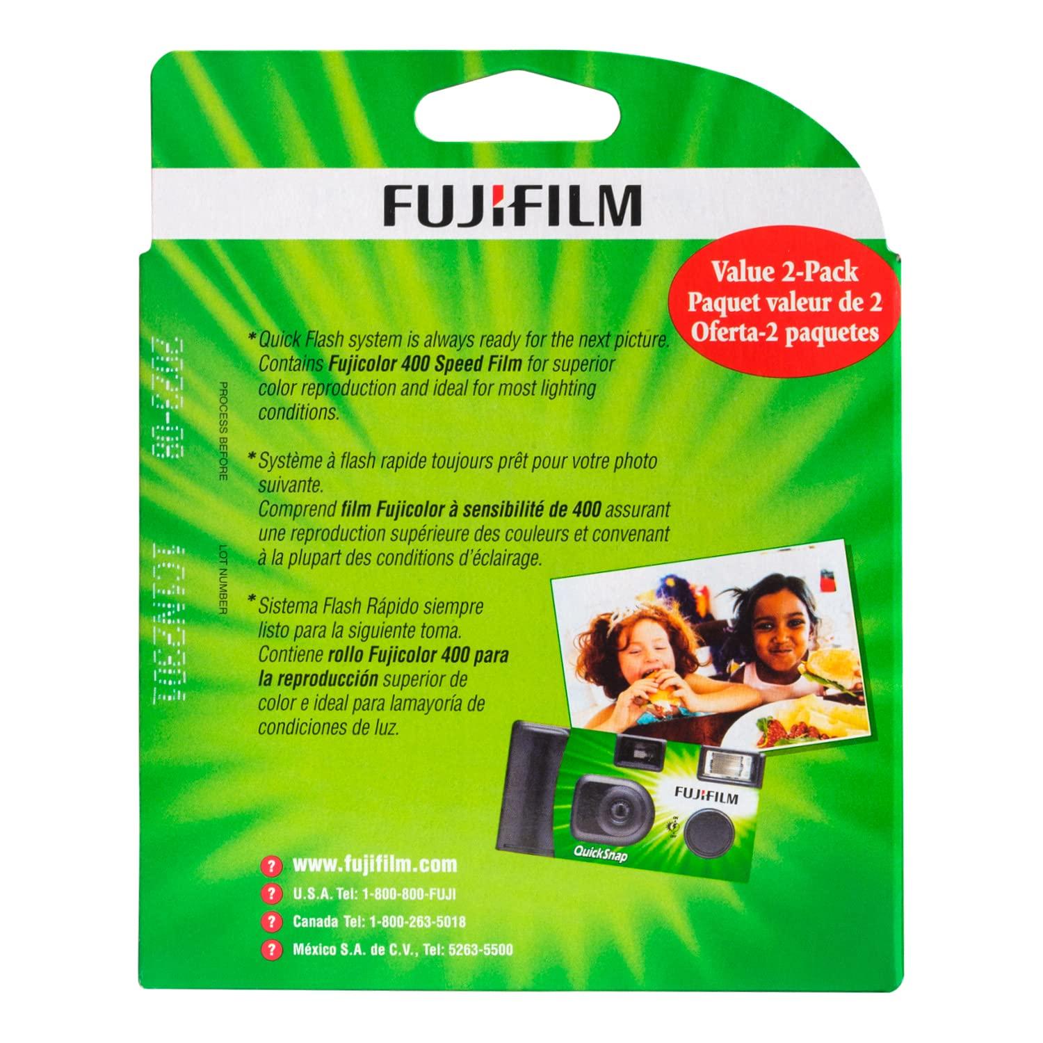Fujifilm QuickSnap Flash 400 One-Time-Use Camera - 2 Pack - Image 6