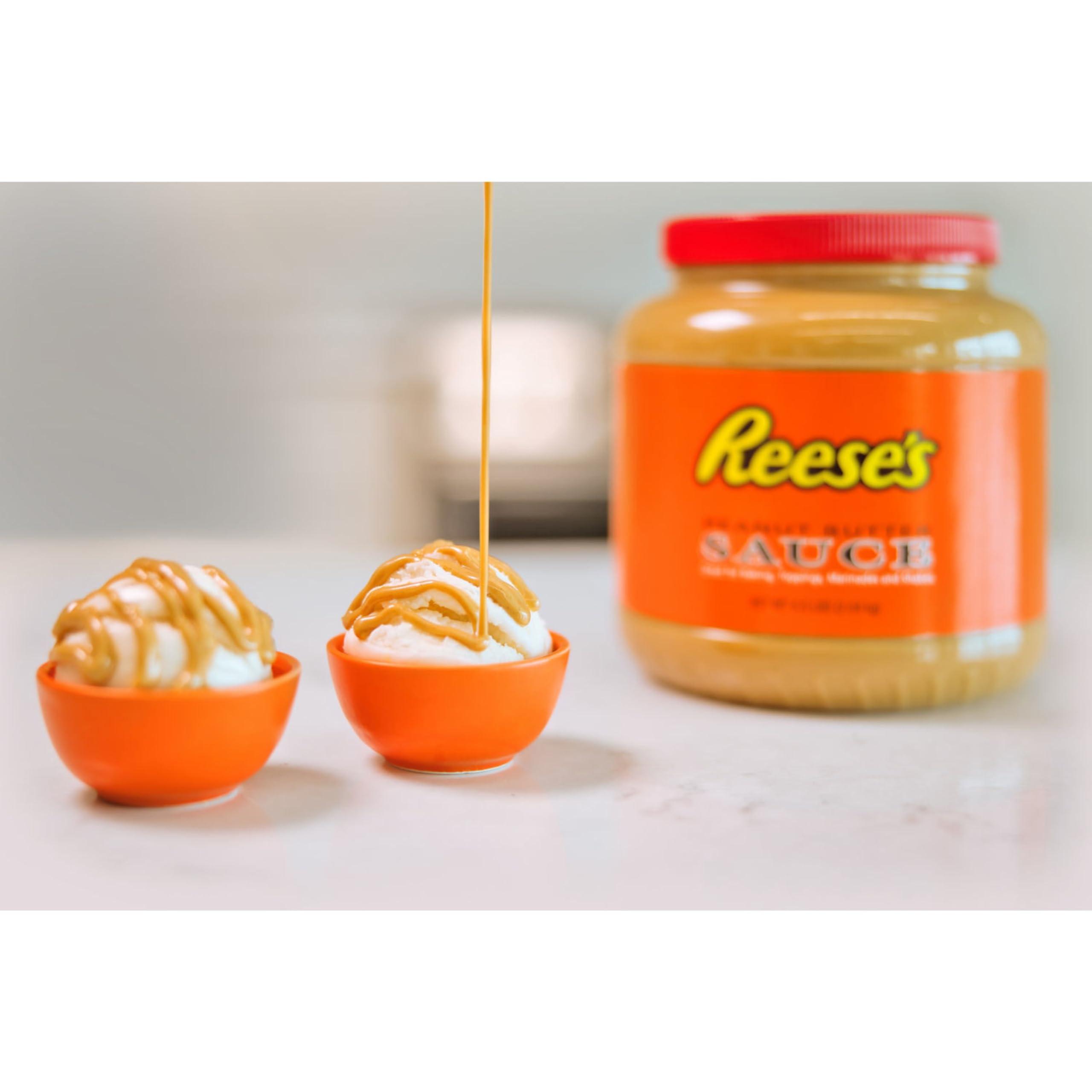 REESE'S Peanut Butter Sauce Bulk Jar, 4.5 lb - Image 6