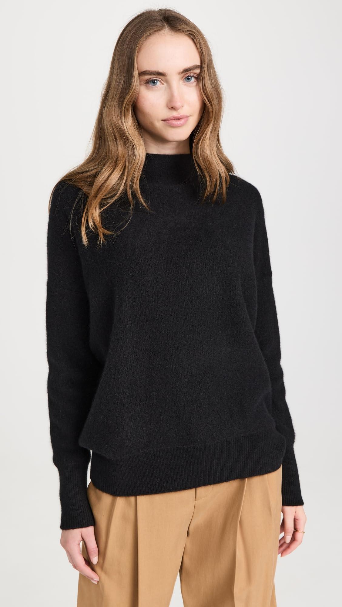 Vince Women's Boiled Funnel Neck Pullover - Image 2