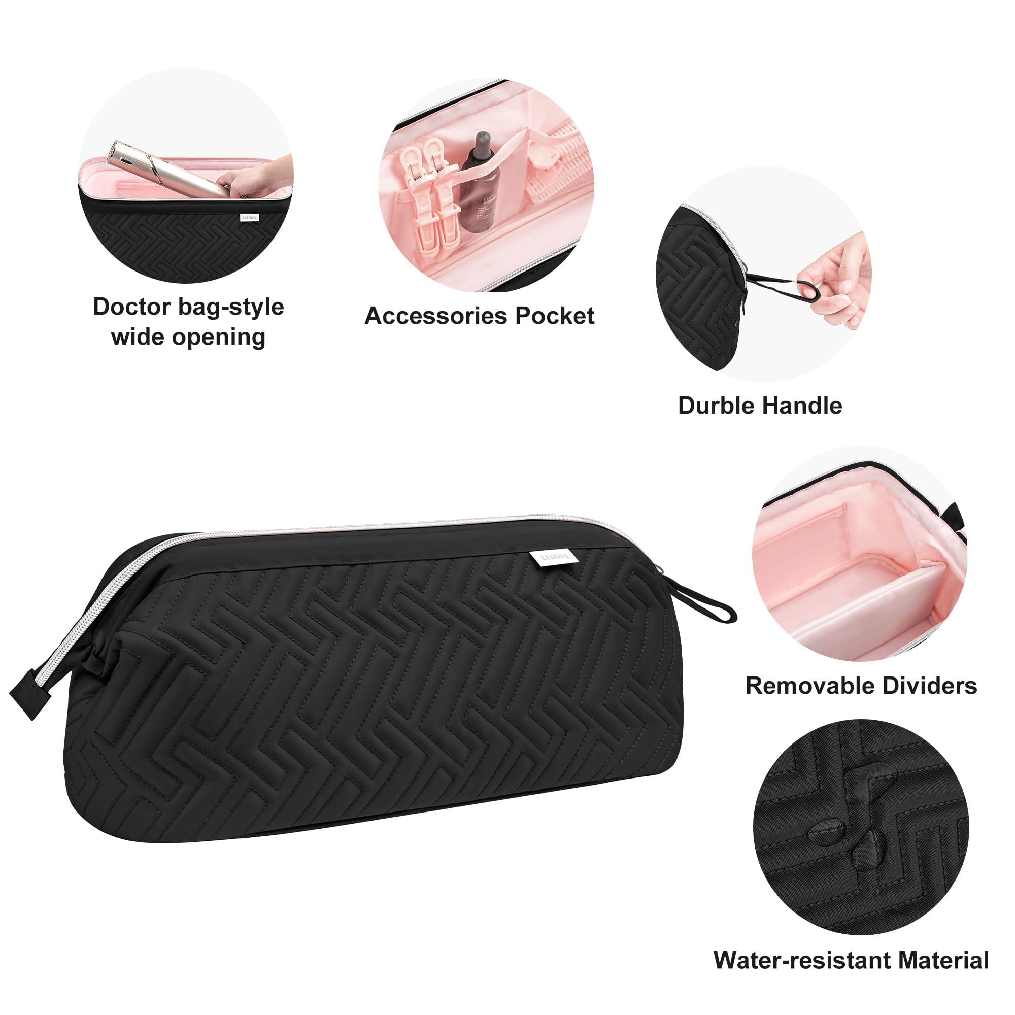 Leudes Hair Tools Travel Bag for Shark Flexstyle Carrying Case Portable Shark Hair Air Wrap Dryer Case Waterproof Dustproof Flat Curling Iron Travel Organizer - Image 5